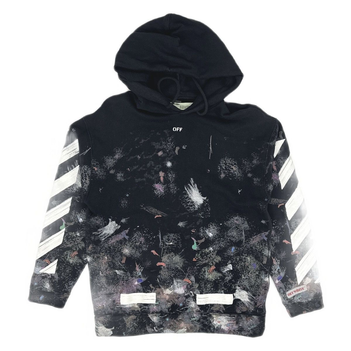 Off-White Off-White Galaxy Brushed Hoodie Size US XS / EU 42 / 0 - 1 Thumbnail