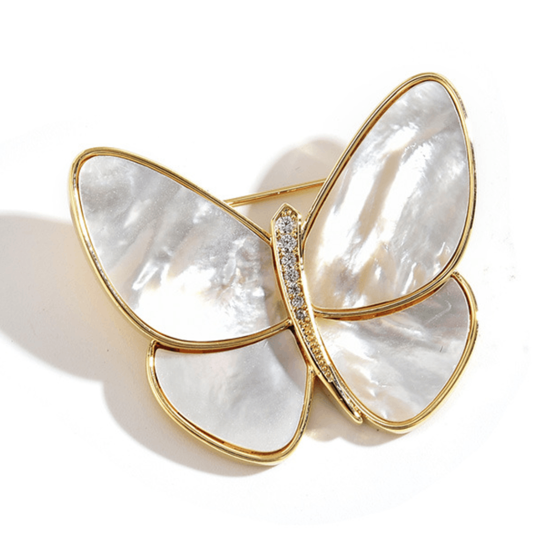Japanese Brand Elegante Butterfly Brooch Size ONE SIZE - 3 Thumbnail