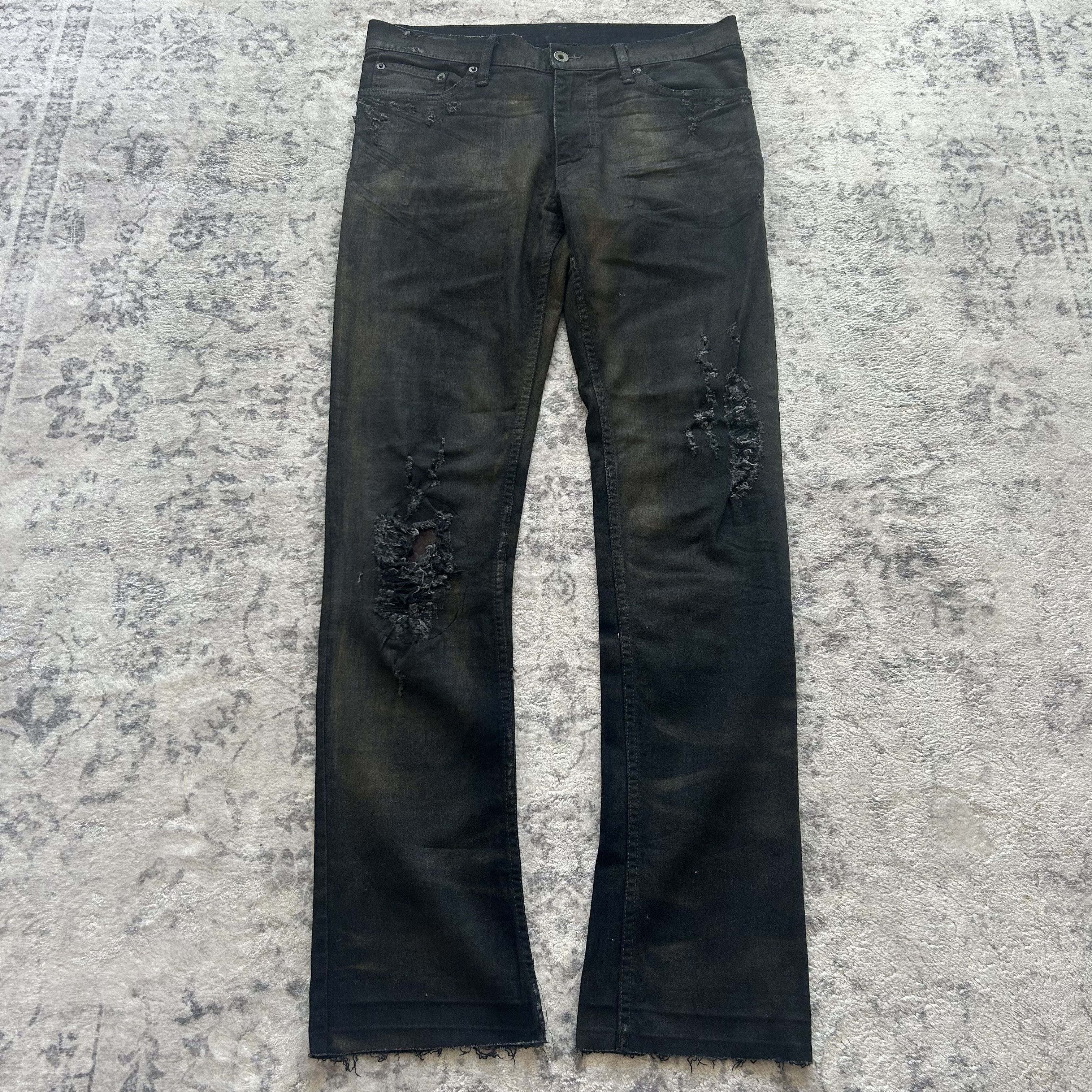 パンツ LGB S-WOLF Leather Patch Cross Denim 30 Lgb Wolf Denim | Grailed