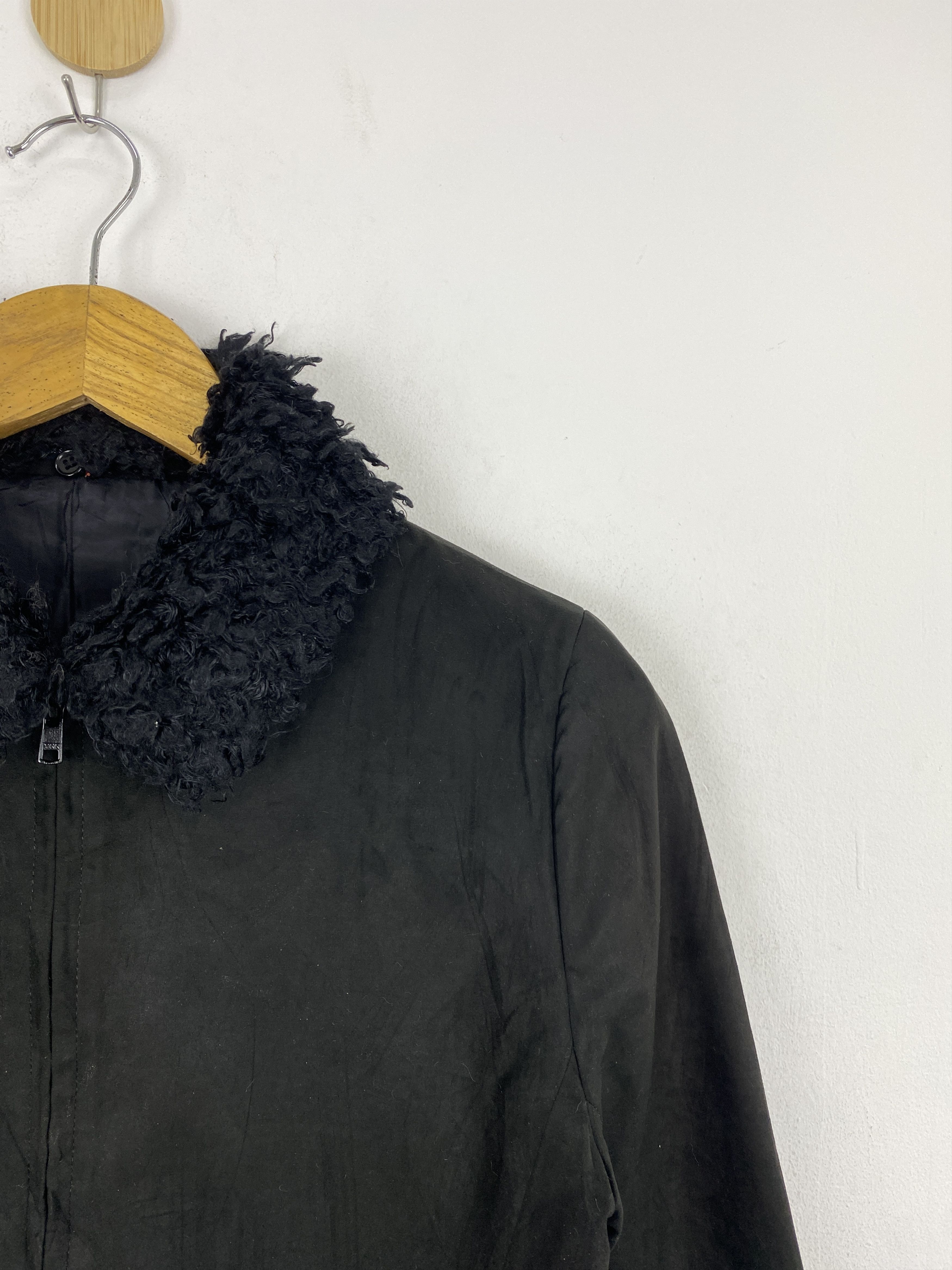 Japanese Brand Ined X Yohji Yamamoto Sherpa Collar Jacket MJ0103Z Size XS / US 0-2 / IT 36-38 - 9 Thumbnail