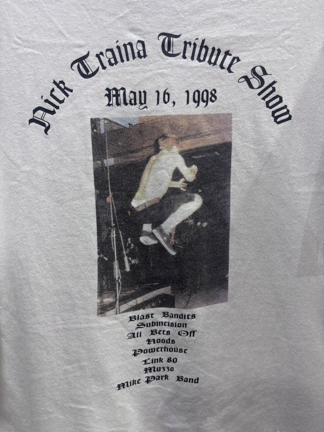 Vintage Vintage Nick traina tribute show 1998 link 80 Size US XL / EU 56 / 4 - 5 Thumbnail