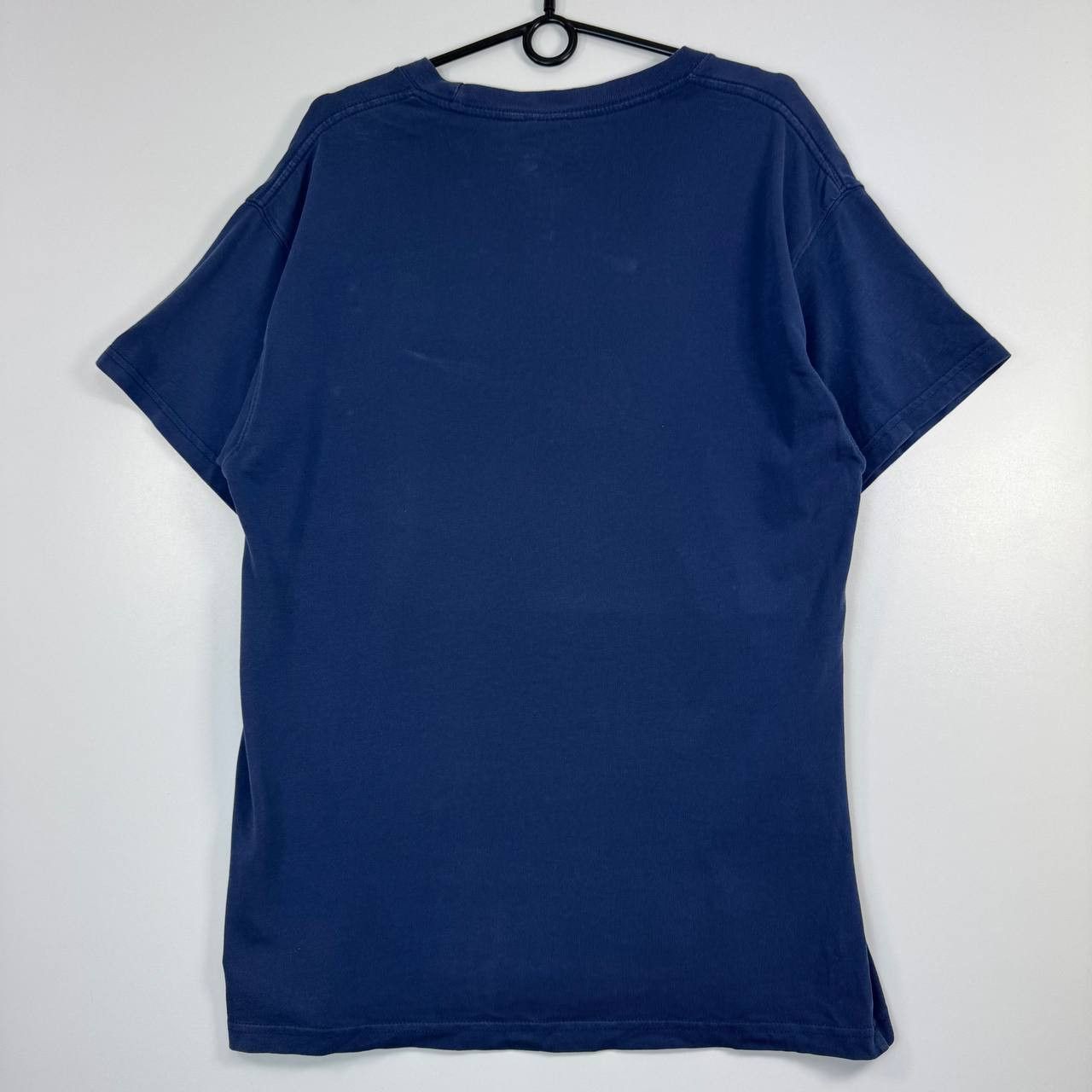Nike Nike Embroidered Swoosh T-Shirt Blue DV3214-410 Mens Size M Size US M / EU 48-50 / 2 - 6 Thumbnail