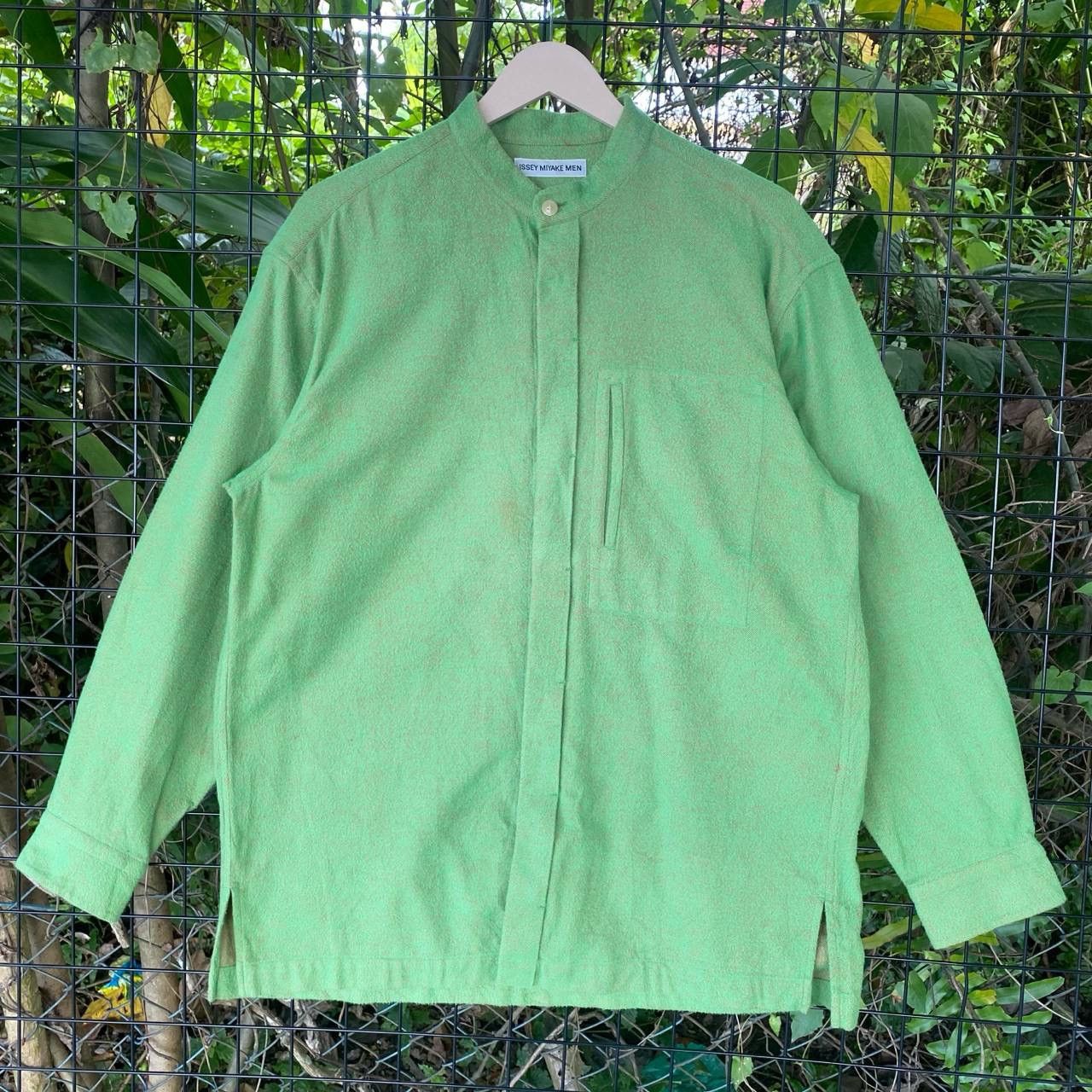 Issey Miyake Vintage Issey Miyake Men Green Colour Size US L / EU 52-54 / 3 - 2 Thumbnail