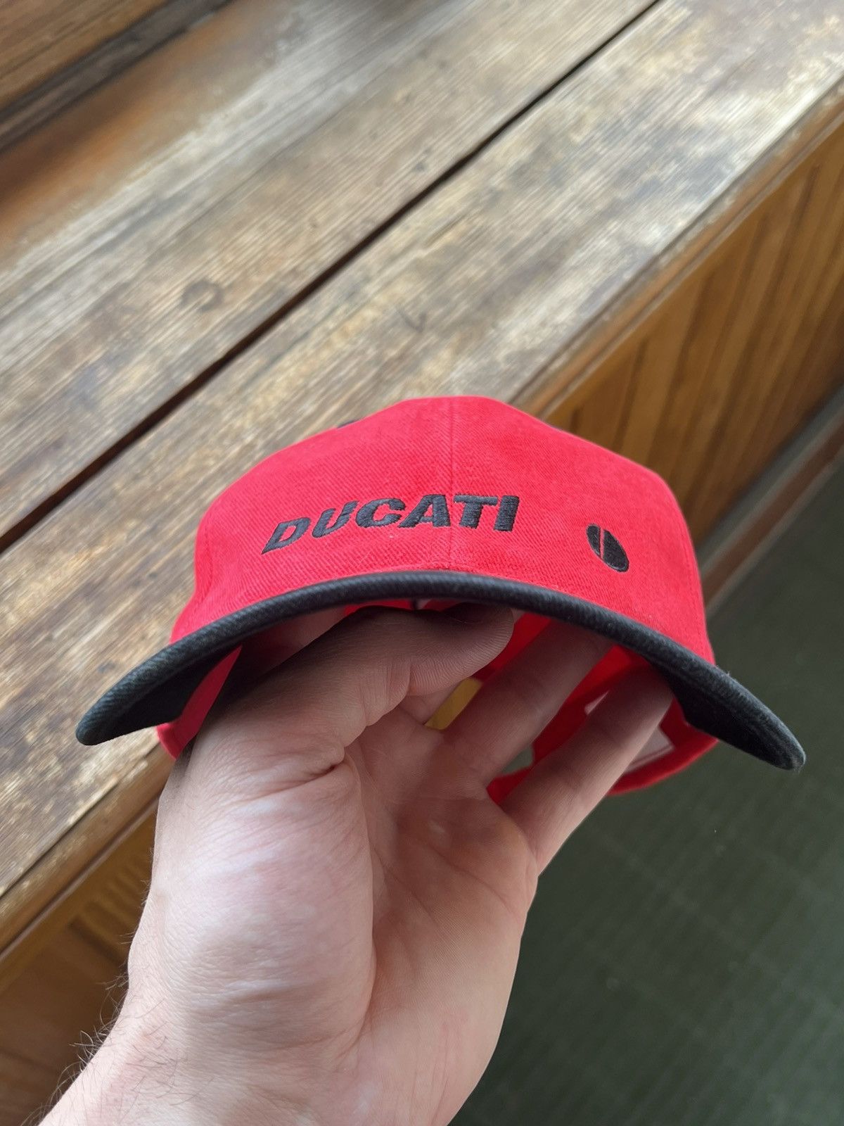 Vintage Vintage Ducati Racing Moto Cap Y2K Hat Size ONE SIZE - 11 Thumbnail