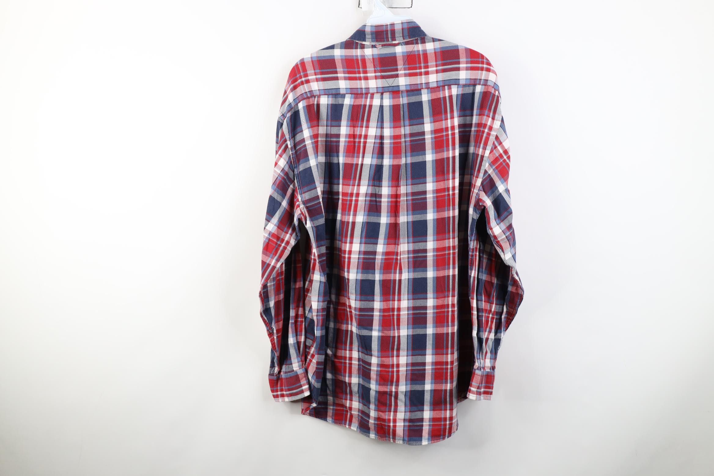 Tommy Hilfiger Vintage 90s Tommy Hilfiger Collared Button Down Shirt Size US M / EU 48-50 / 2 - 9 Thumbnail