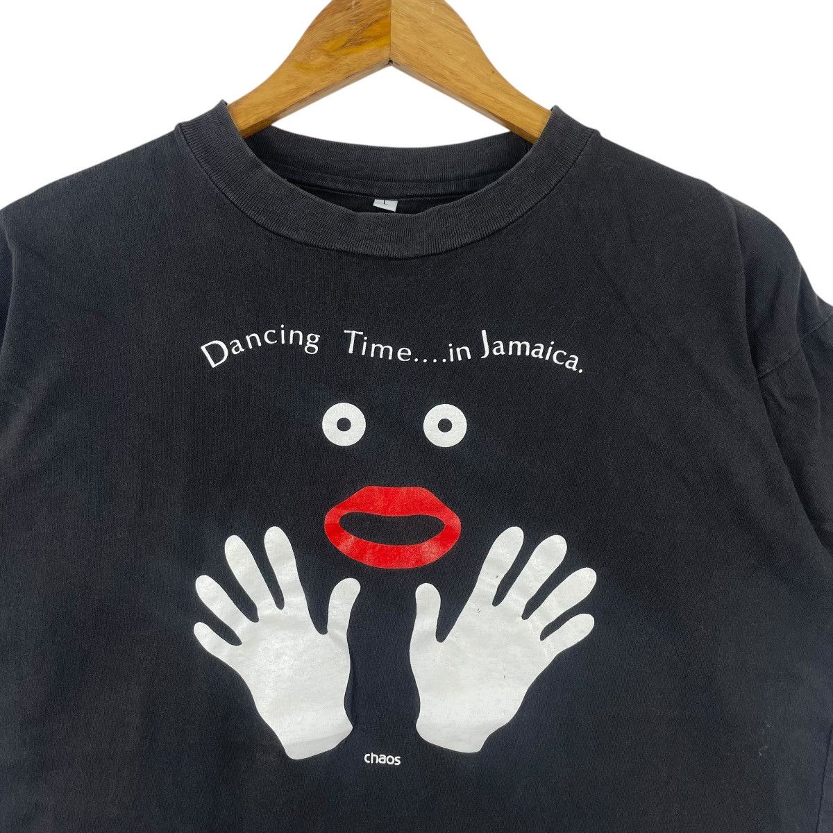 Japanese Brand × Vintage Vintage Chaos Dancing Time in Jamaica Pingu Tshirt Size US L / EU 52-54 / 3 - 3 Thumbnail