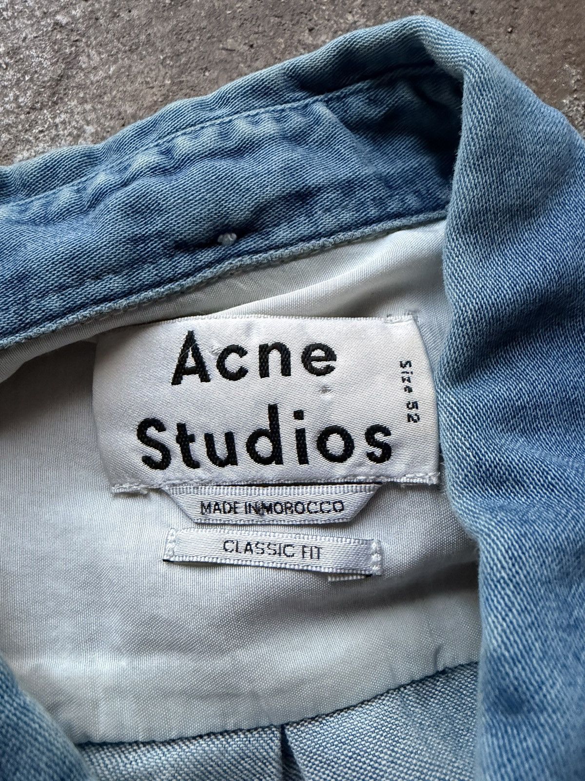 Acne Studios Acne Studios Isherwood Button Up Shirt Size US L / EU 52-54 / 3 - 2 Thumbnail