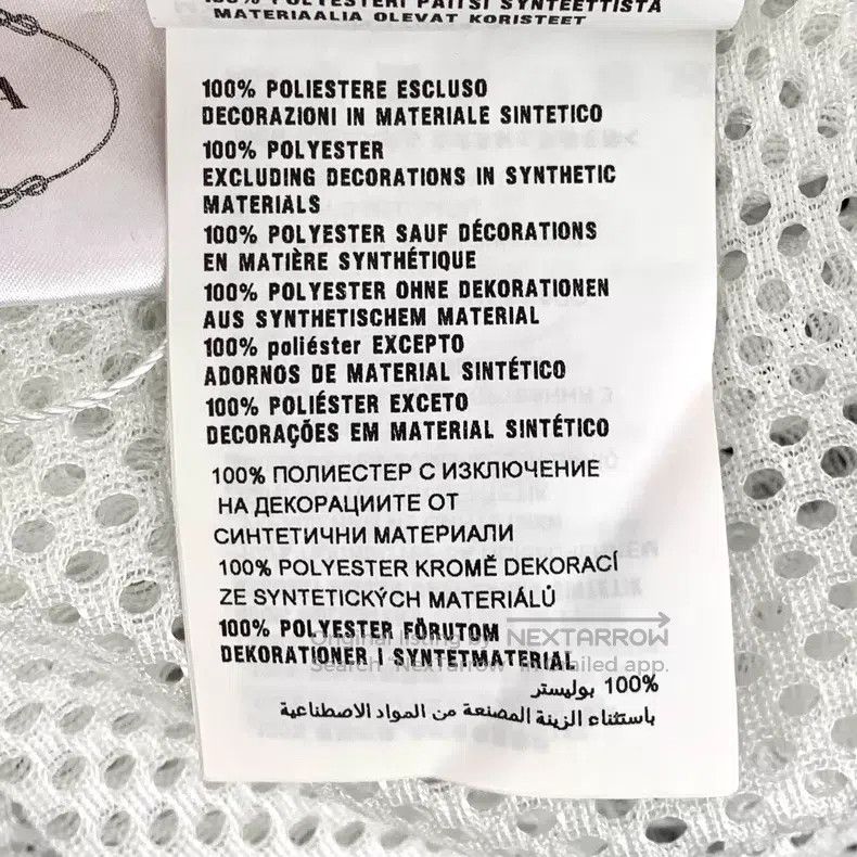 Prada Prada White logo red label lapel semi-zipper short sleeve Size US M / EU 48-50 / 2 - 9 Thumbnail