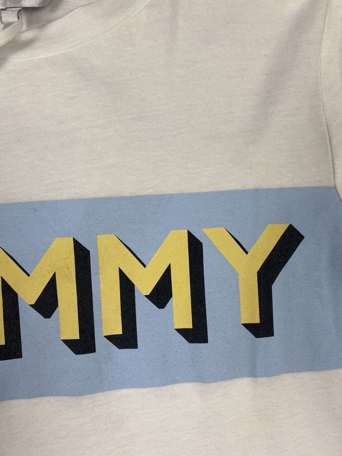 Designer × Tommy Hilfiger Tommy Hilfiger Big Logo Tee Size XS / US 0-2 / IT 36-38 - 5 Thumbnail