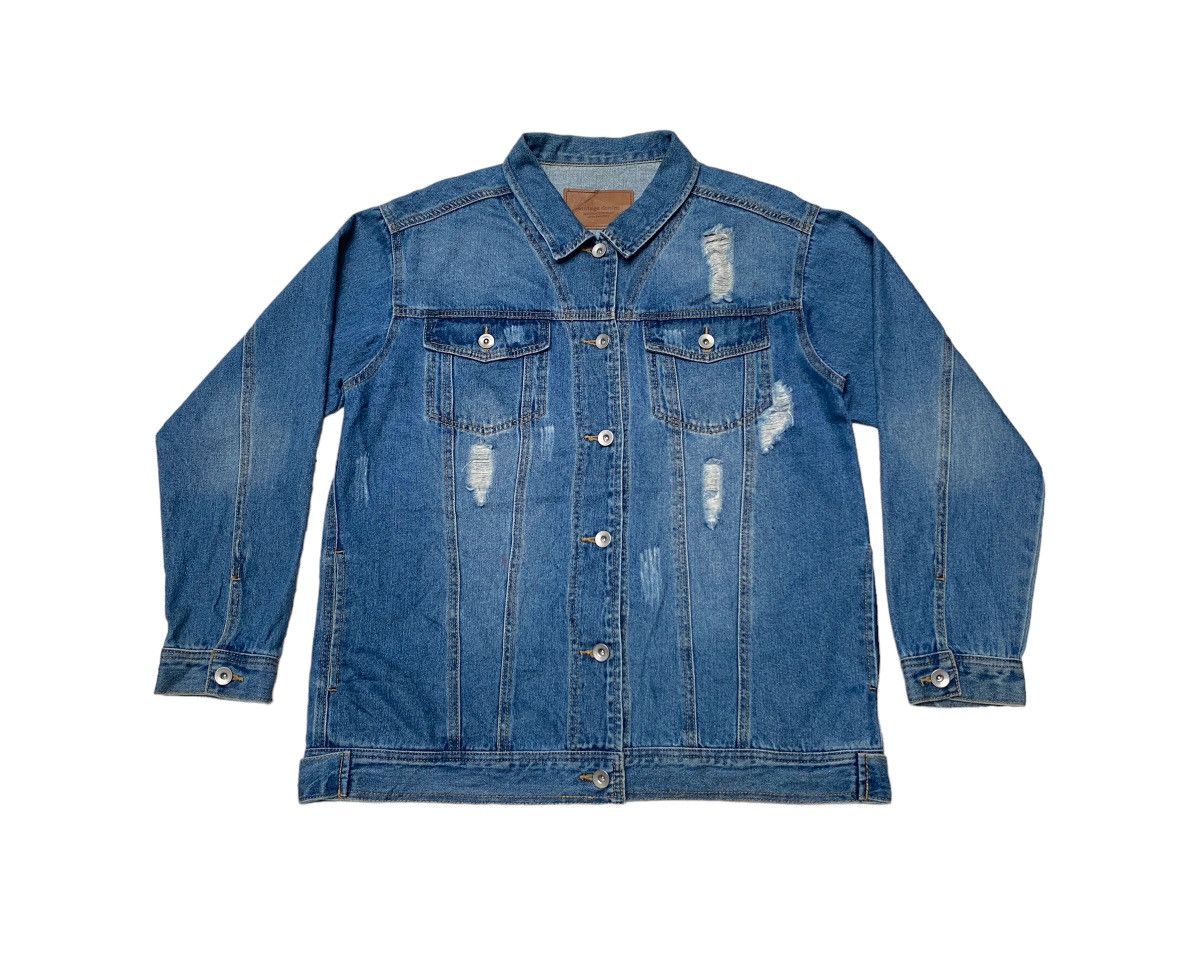 Vintage Vintage Japanese Brand Page Boy Denim Jacket 2000s Size US L / EU 52-54 / 3 - 1 Thumbnail