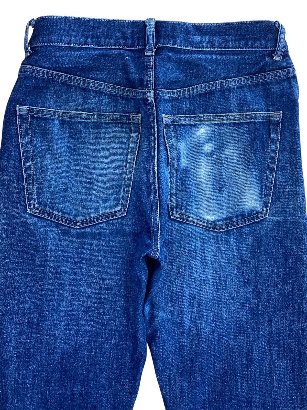 Uniqlo Uniqlo Selvedge Faded Wash Loose Jeans Size US 30 / EU 46 - 4 Thumbnail
