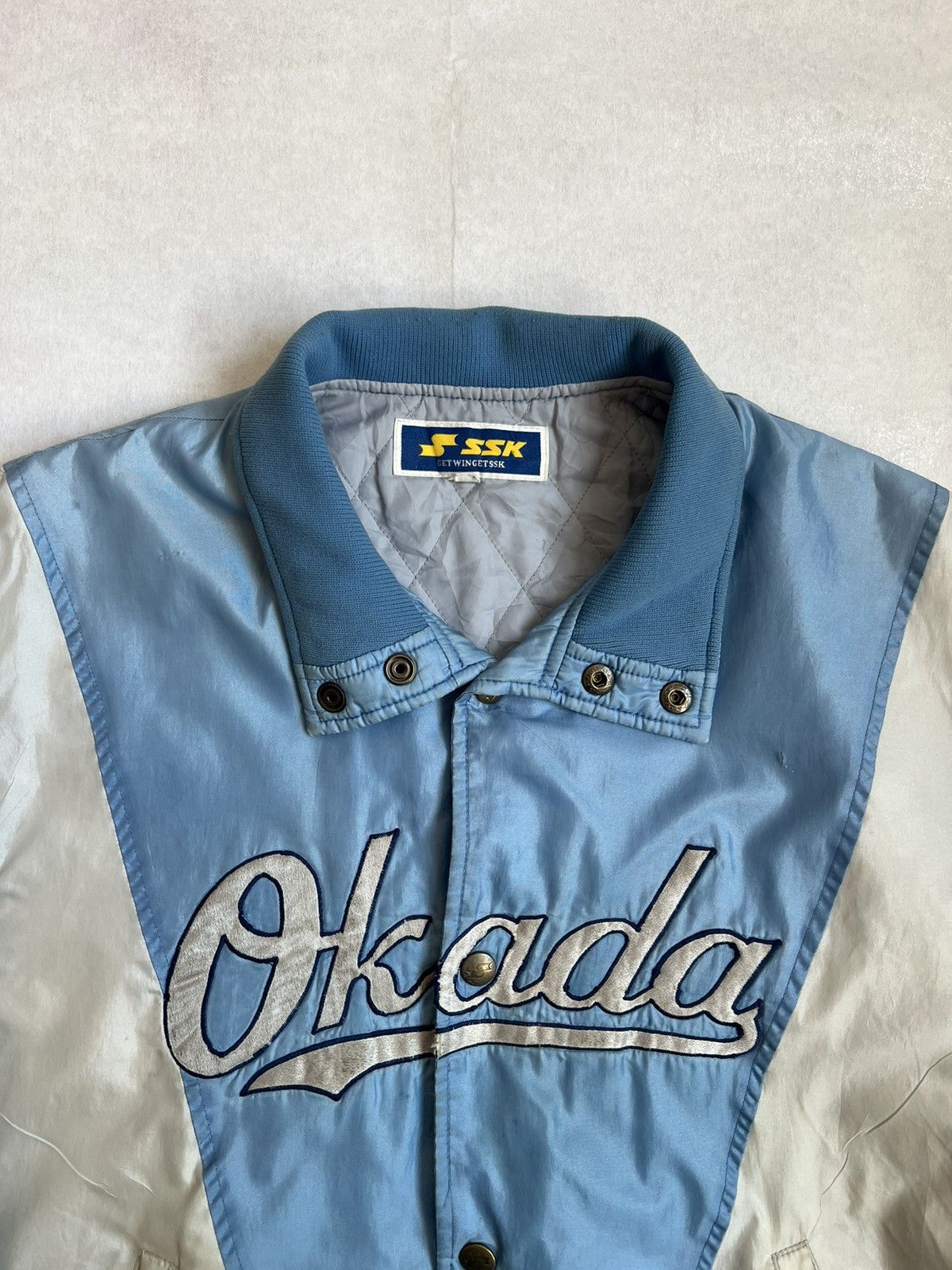 Japanese Brand Vintage Get Win Get SSK Okada Bomber Jacket Sportswear Size US M / EU 48-50 / 2 - 5 Thumbnail