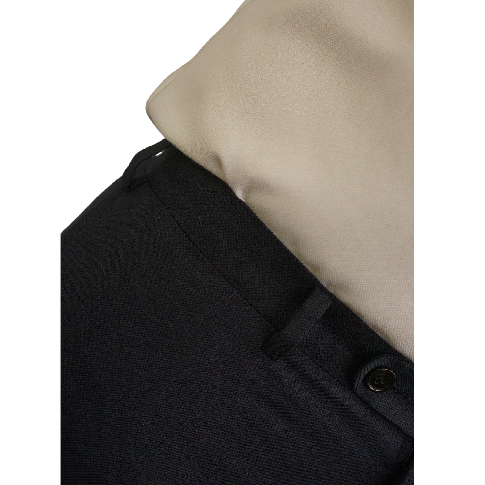 Suitsupply Men Suitsupply 3 Piece Suit Lazio Navy Blue Measure 33 US56S Size 54L - 9 Thumbnail