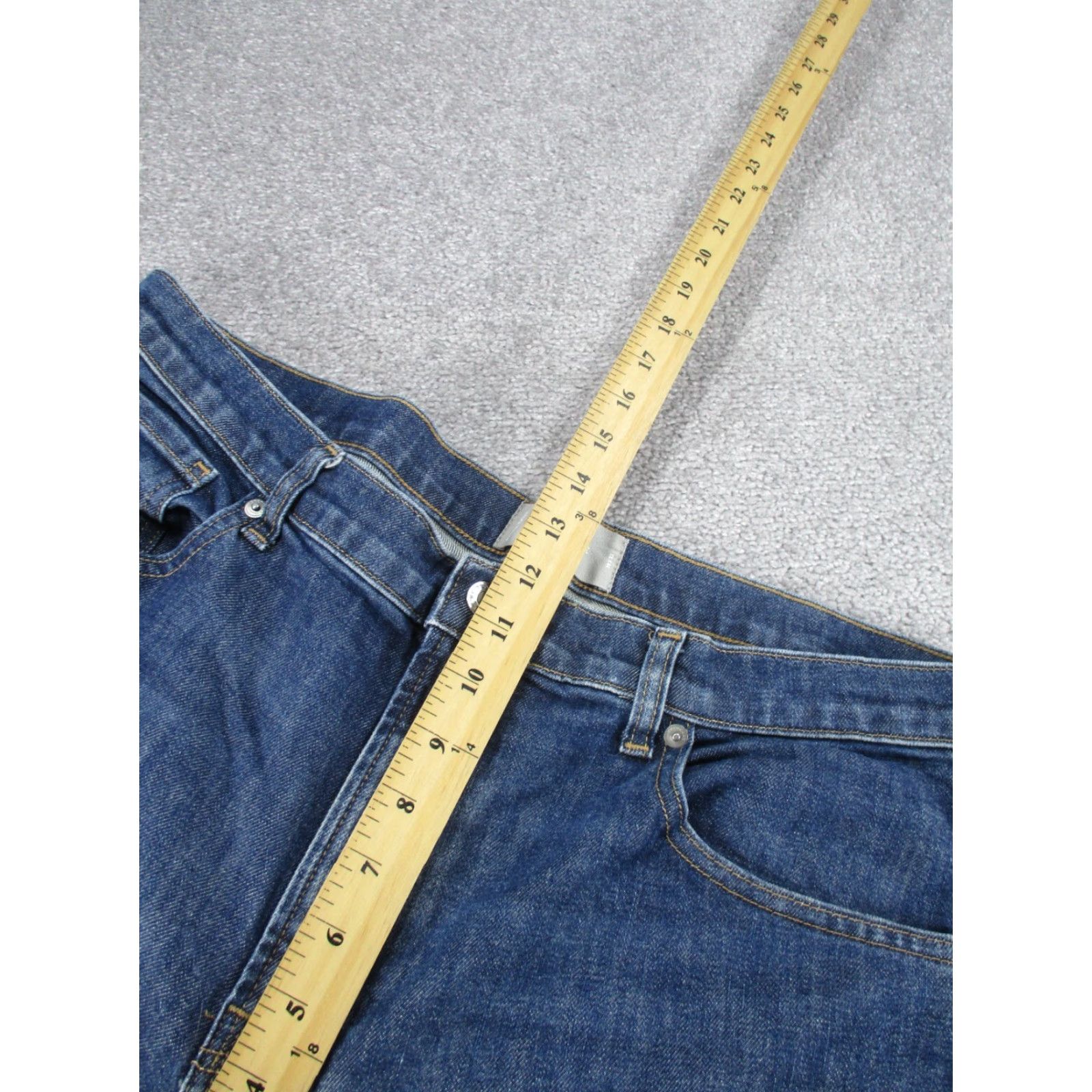 Everlane Everlane Jeans Mens 38 Dark Wash Denim Slim 38X31 Slim Regular Denim Jeans Mens 38 Dark Blue 90s? Size US 38 / EU 54 - 7 Thumbnail