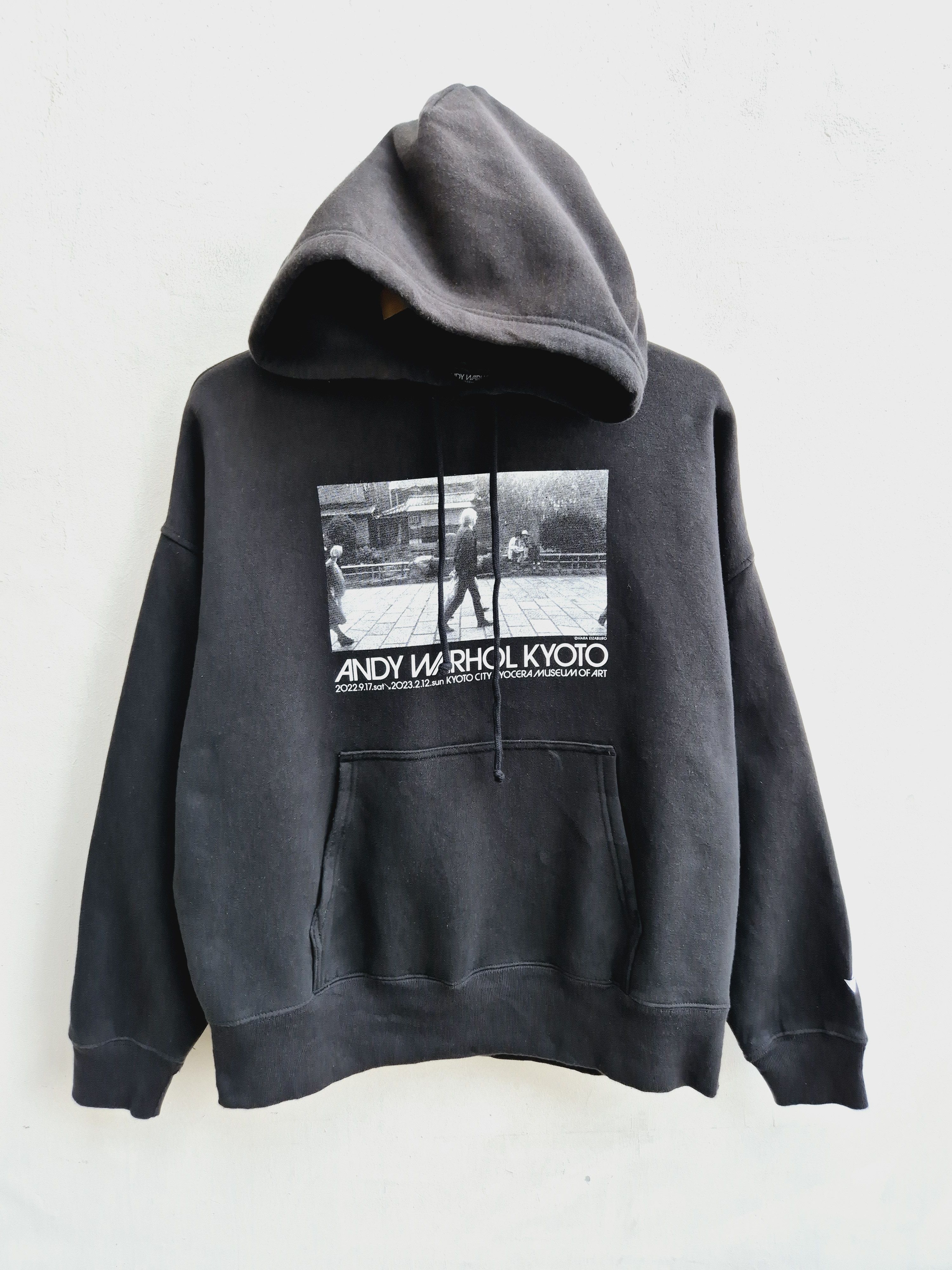 Andy Warhol × Japanese Brand Faded Andy Warhol Big Silhouette Pullover Hoodie Size US M / EU 48-50 / 2 - 1 Thumbnail
