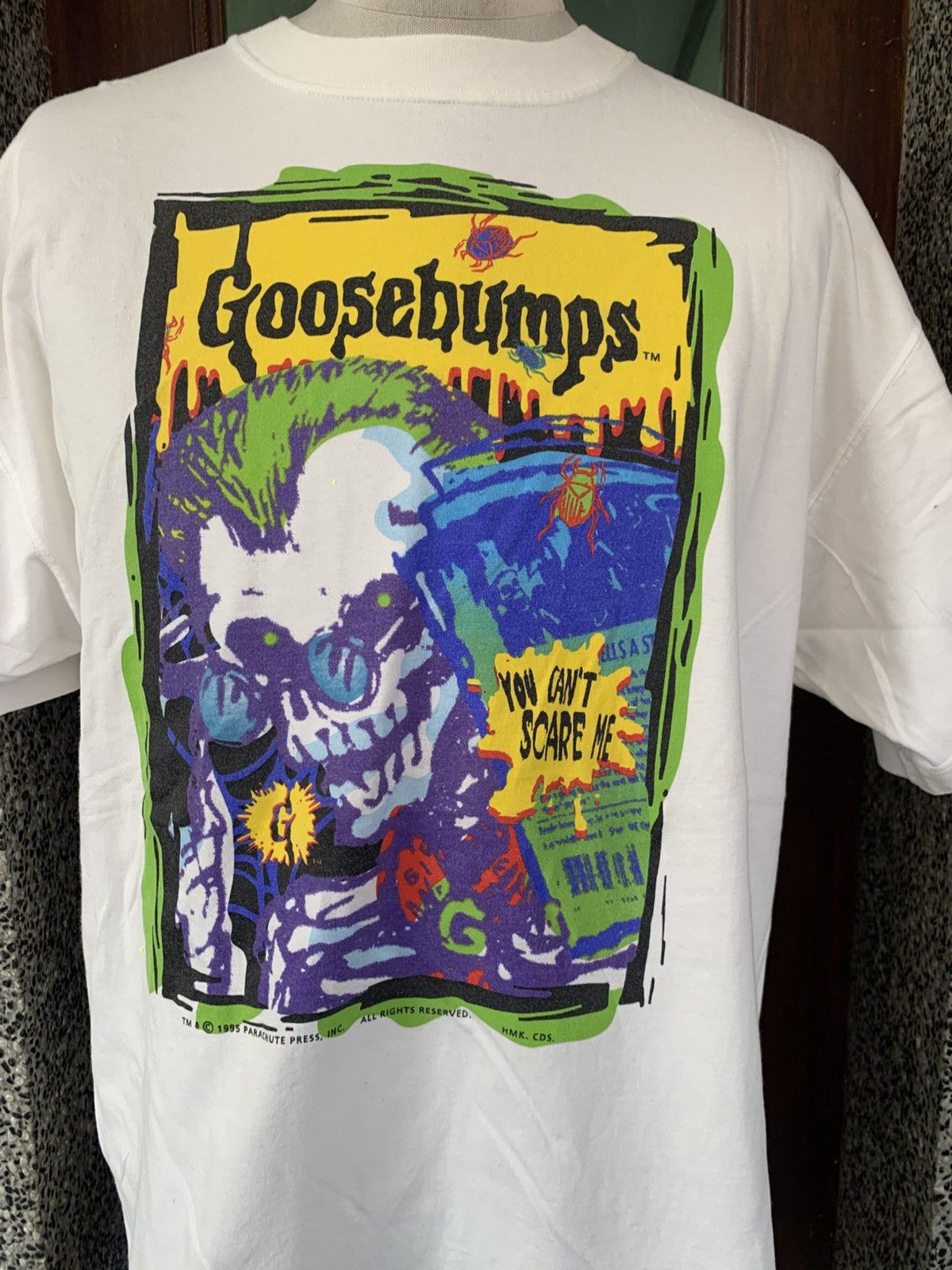 Vintage Vintage 90s Goosebumps Horror Fantasy TV Series T shirt Size US L / EU 52-54 / 3 - 2 Thumbnail