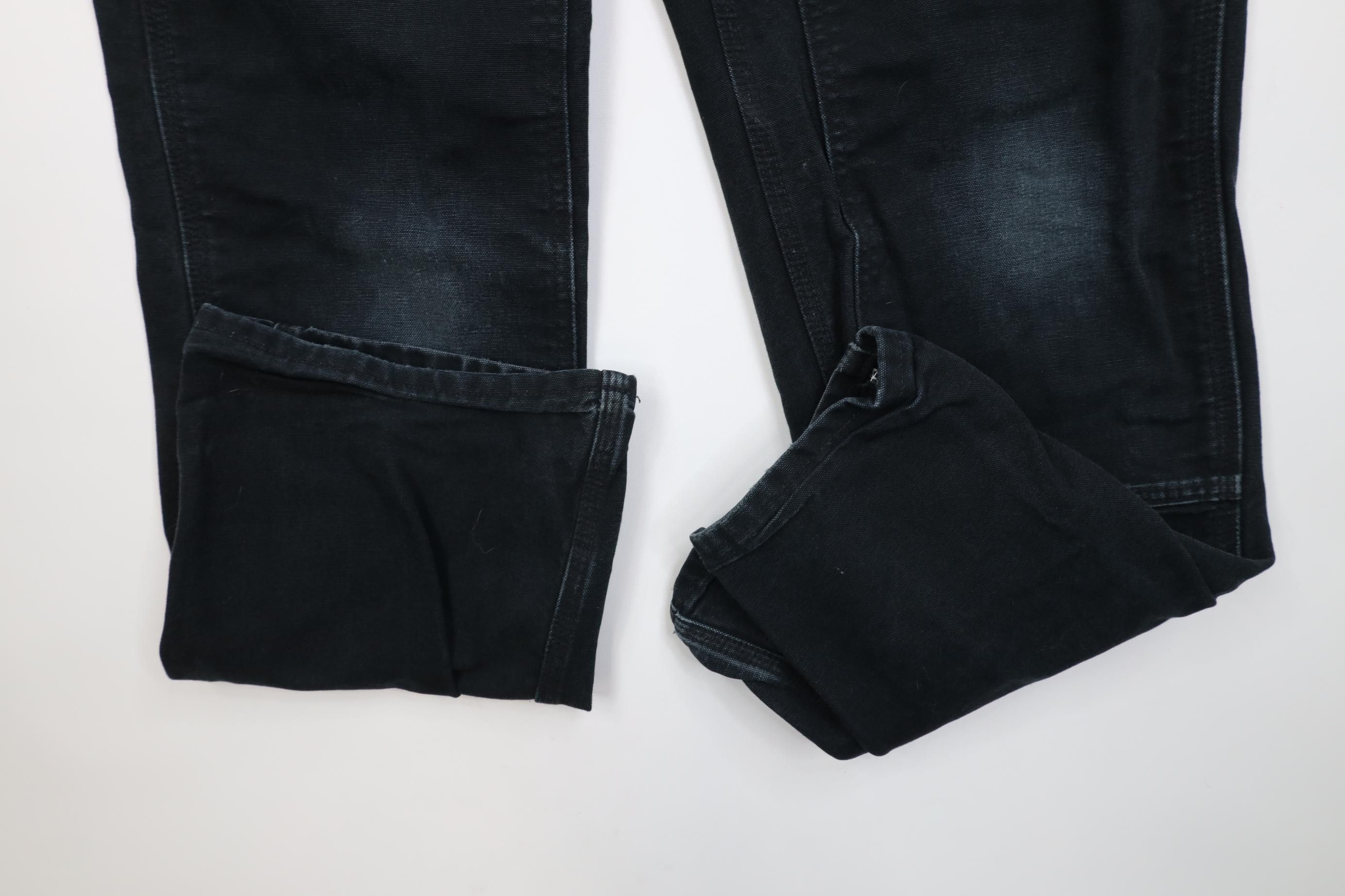 Carhartt Vintage Y2K Carhartt Double Knee Wide Leg Pants Black USA Size US 34 / EU 50 - 7 Thumbnail