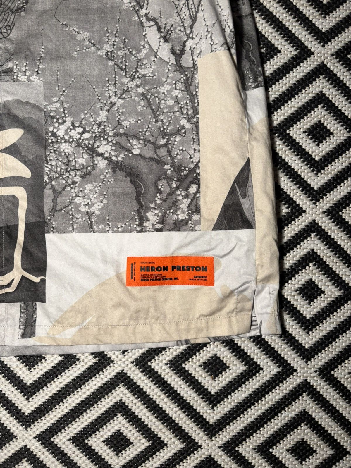 Heron Preston Heron Preston Gray Button Up Shirt Size US L / EU 52-54 / 3 - 2 Thumbnail