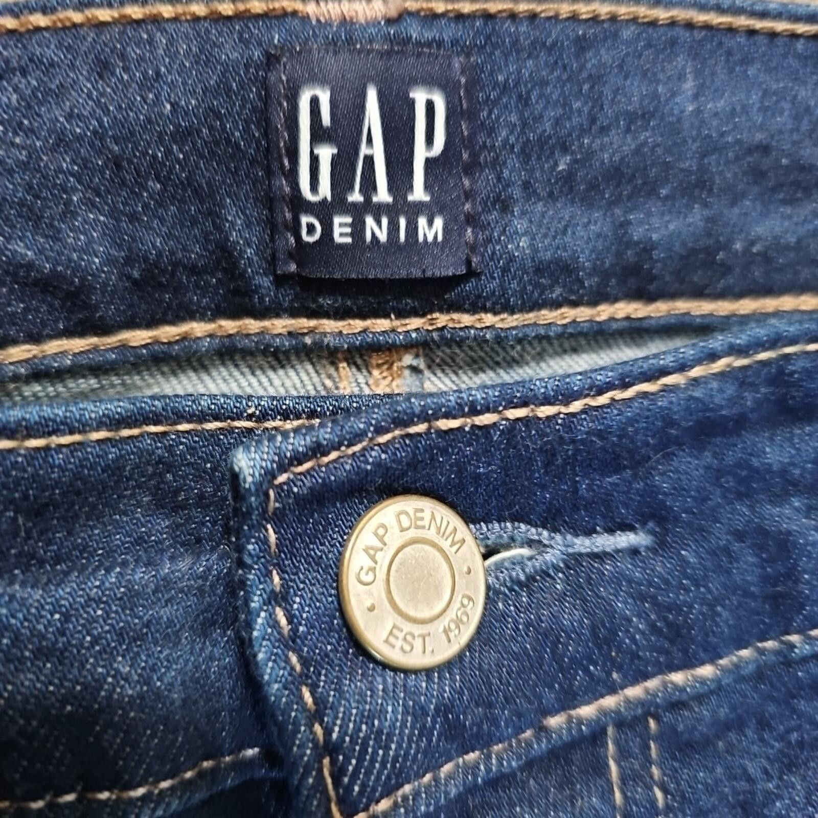 Gap Gap Denim 12/31R True Skinny Jeans Size 34" / US 12 / IT 48 - 2 Thumbnail
