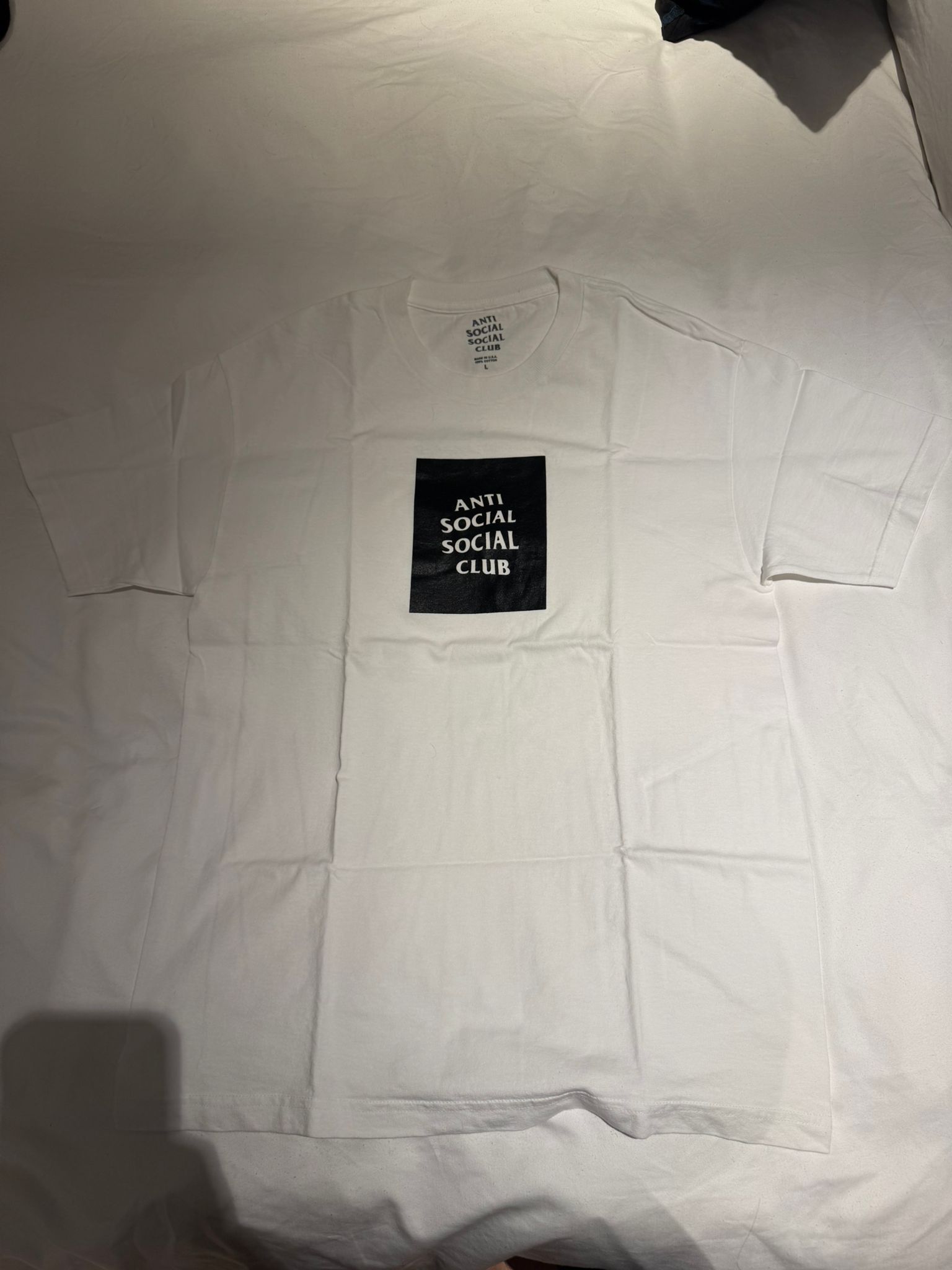 Anti Social Social Club Anti Social Social Club White Box T-Shirt Size US L / EU 52-54 / 3 - 1 Thumbnail