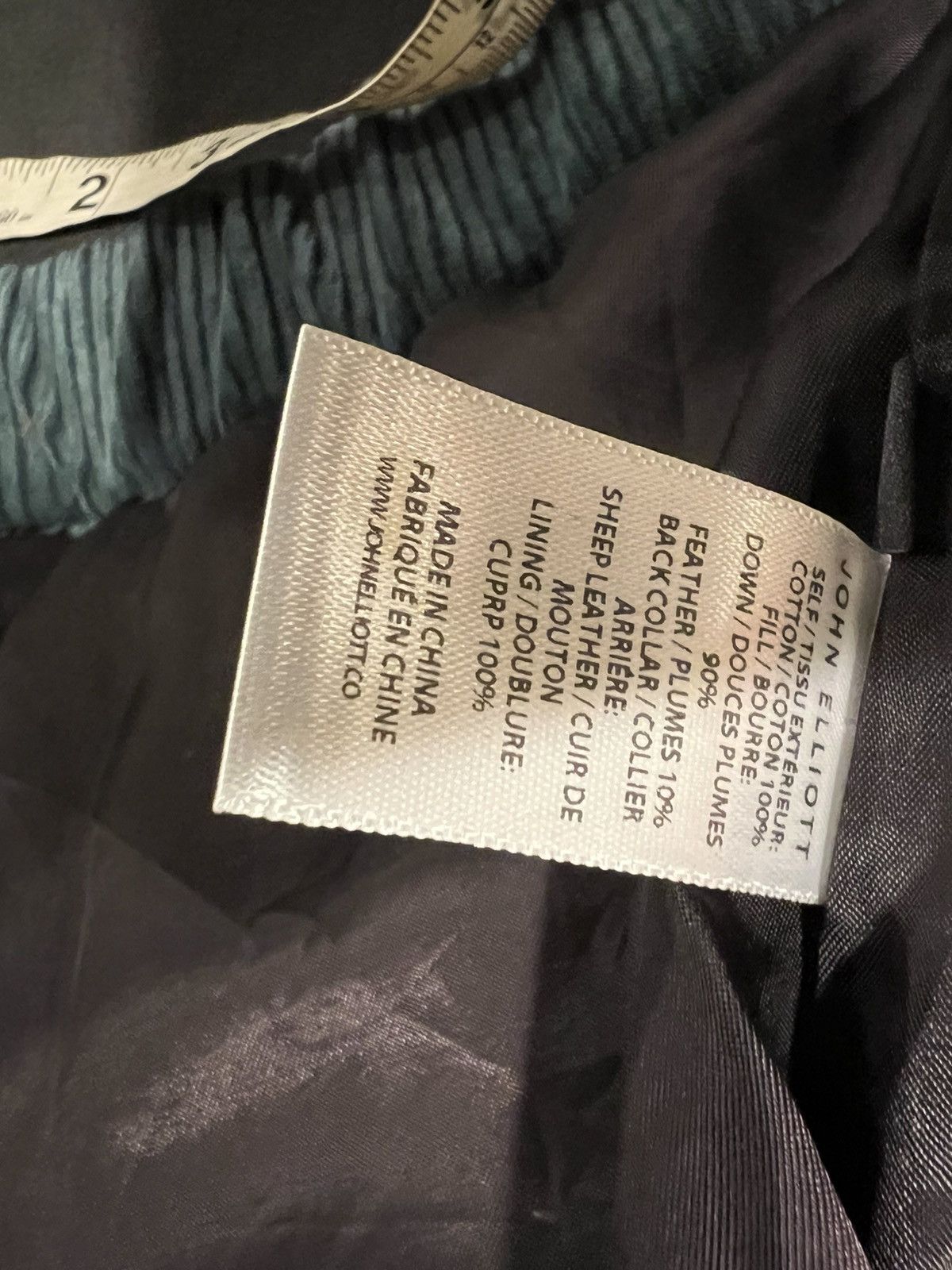 John Elliott John elliott mens corduroy down jacket. XXL/5 Size US XXL / EU 58 / 5 - 10 Thumbnail