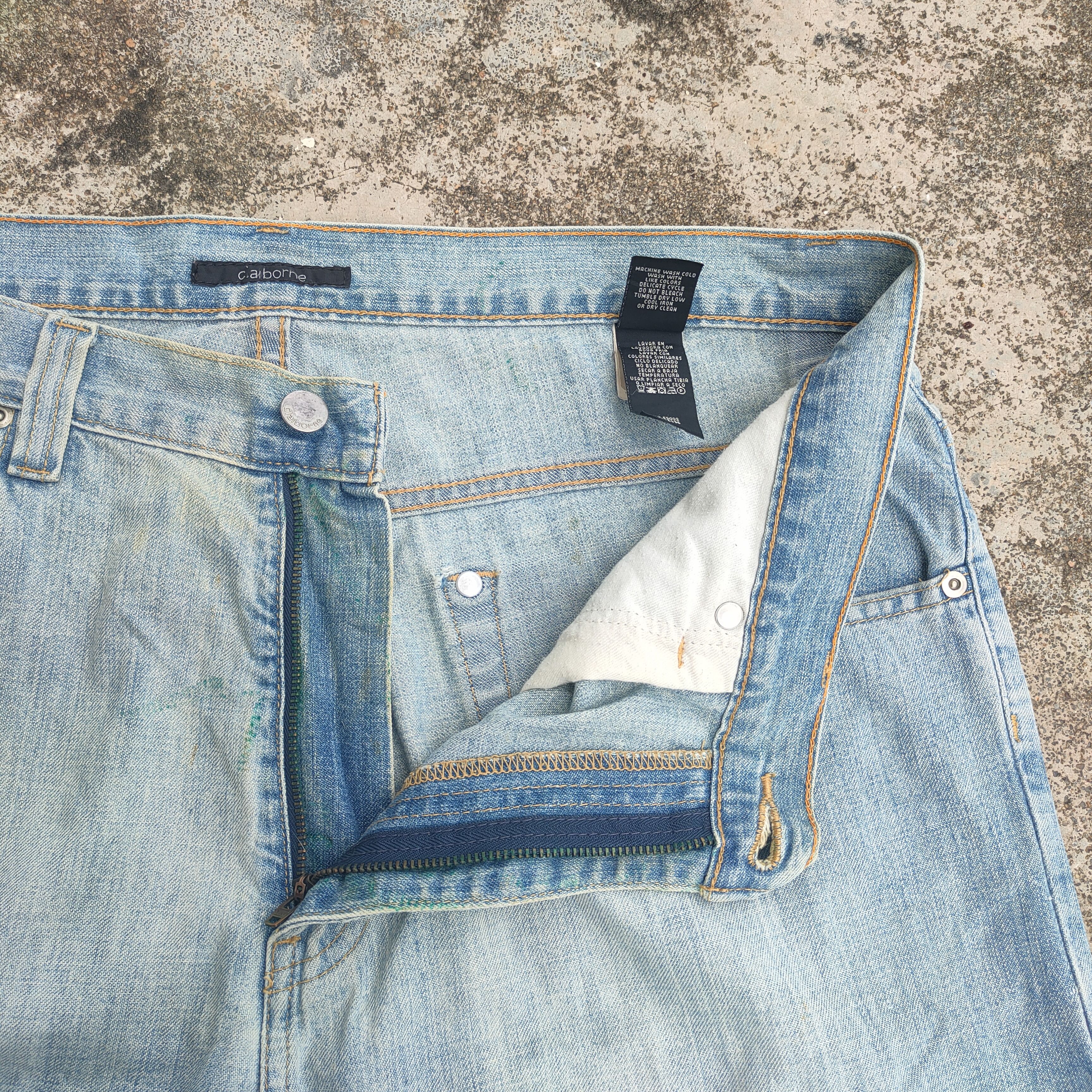 Black Label × Jean × Liz Claiborne VINTAGE CLAIBORNE FADED JEANS DENIM PANTS Size US 36 / EU 52 - 5 Thumbnail