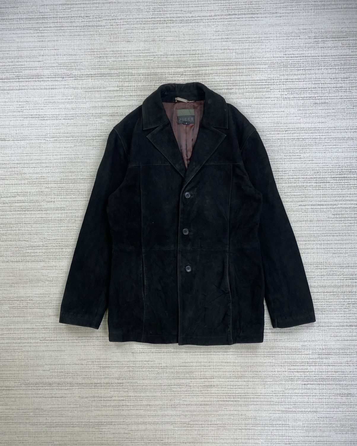 Yasuyuki Ishii 🔥Vintage Ficce Uomo Yasuyuki Ishii Leather Jacket Size US M / EU 48-50 / 2 - 1 Thumbnail