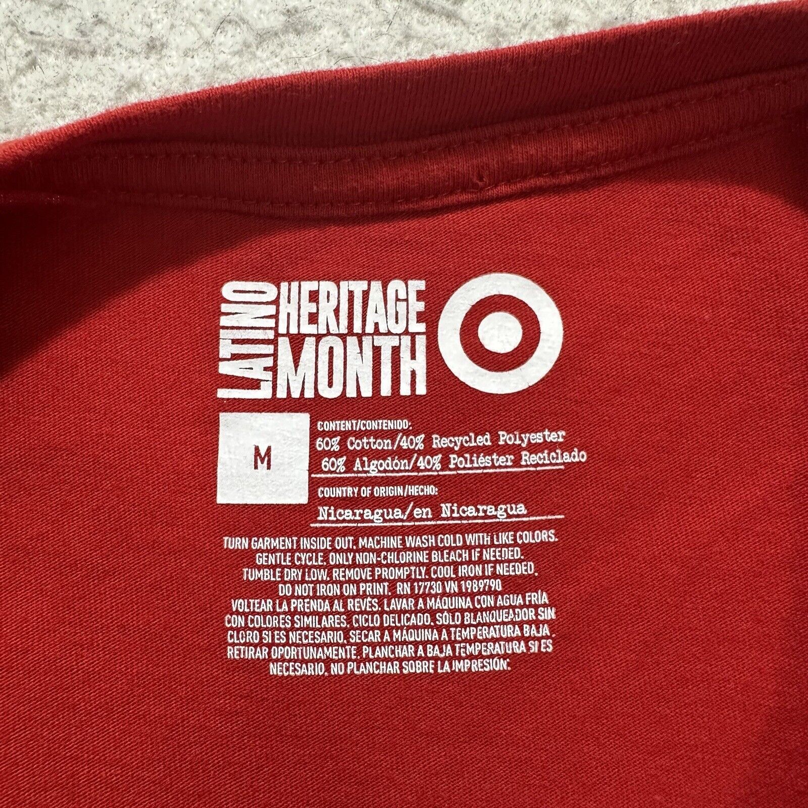 Target Basics Target Latino Heritage Month Medium Graphic T Shirt Size US M / EU 48-50 / 2 - 3 Thumbnail