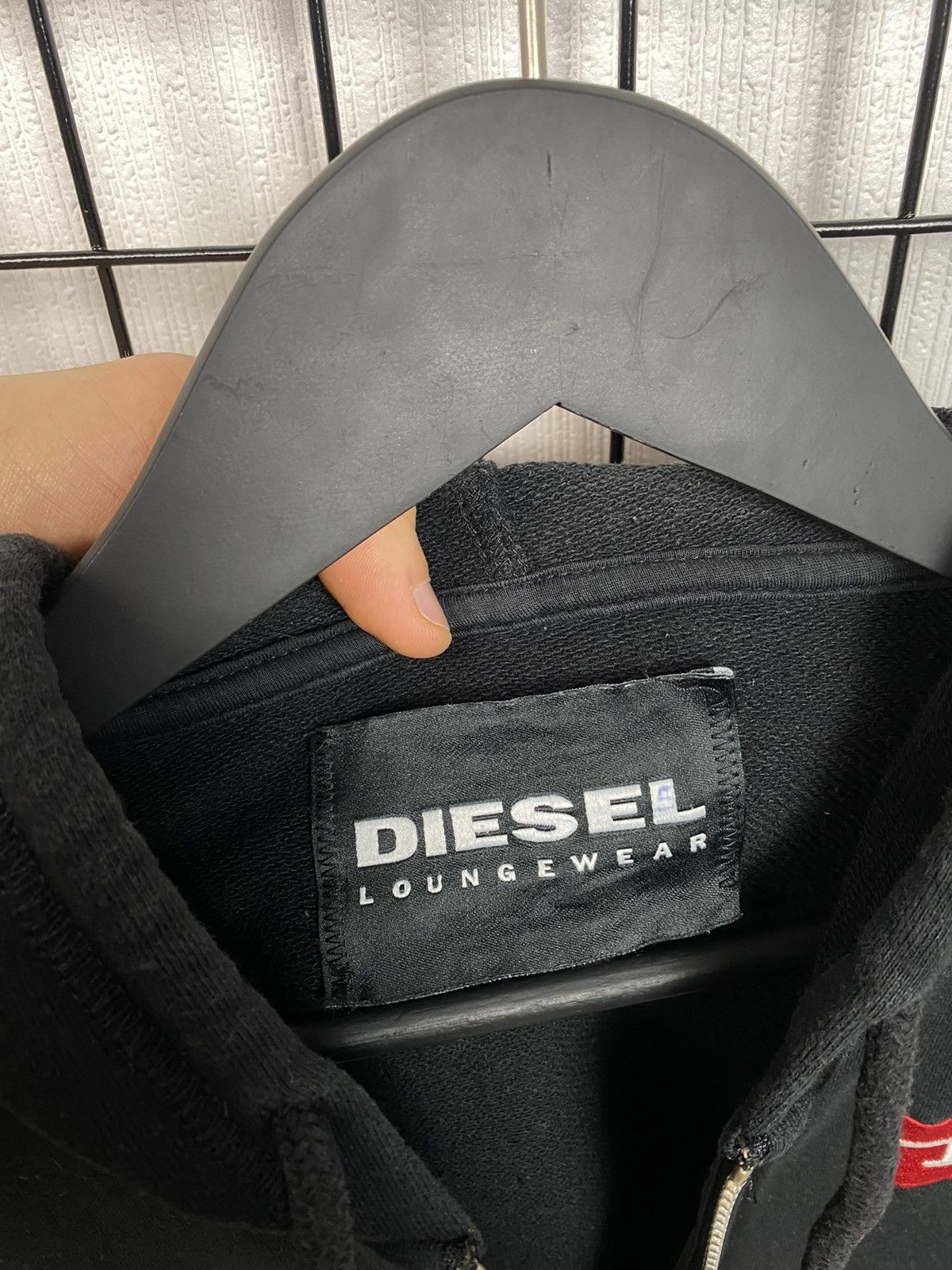 Diesel × Other DIESEL Logo “D” women hoodie S Size Black loungewear Size S / US 4 / IT 40 - 9 Thumbnail