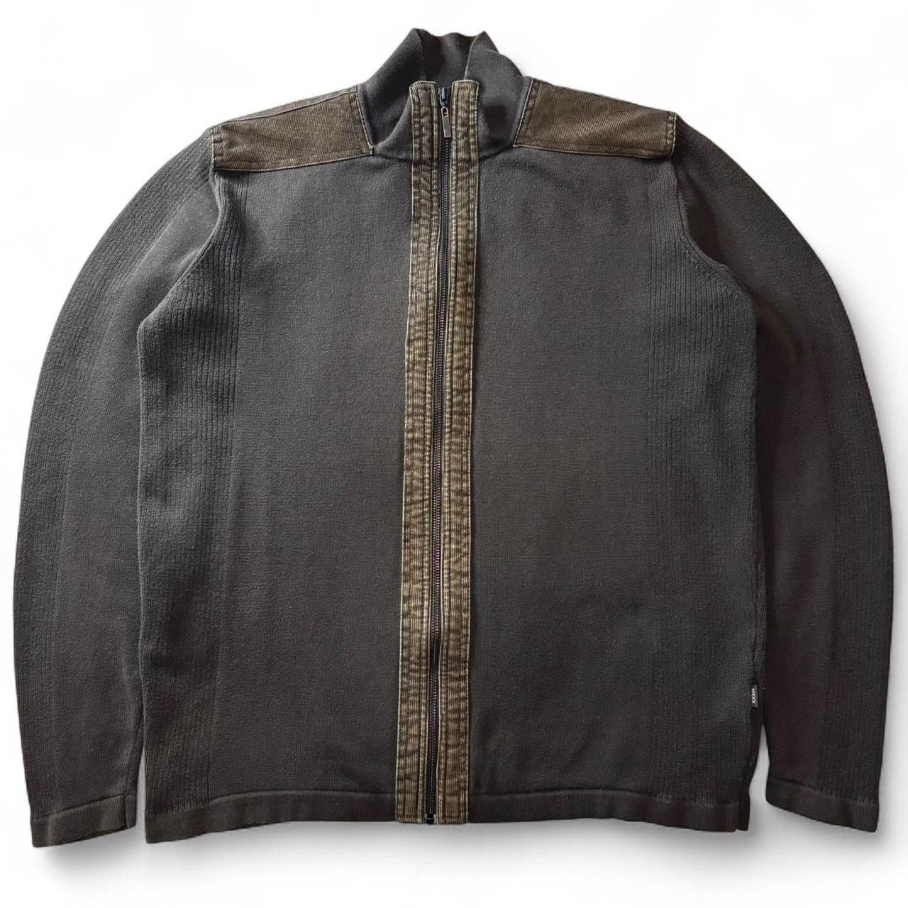 Mexx Vintage Y2K Brown Full Zip Sweater - L Size US L / EU 52-54 / 3 - 1 Thumbnail