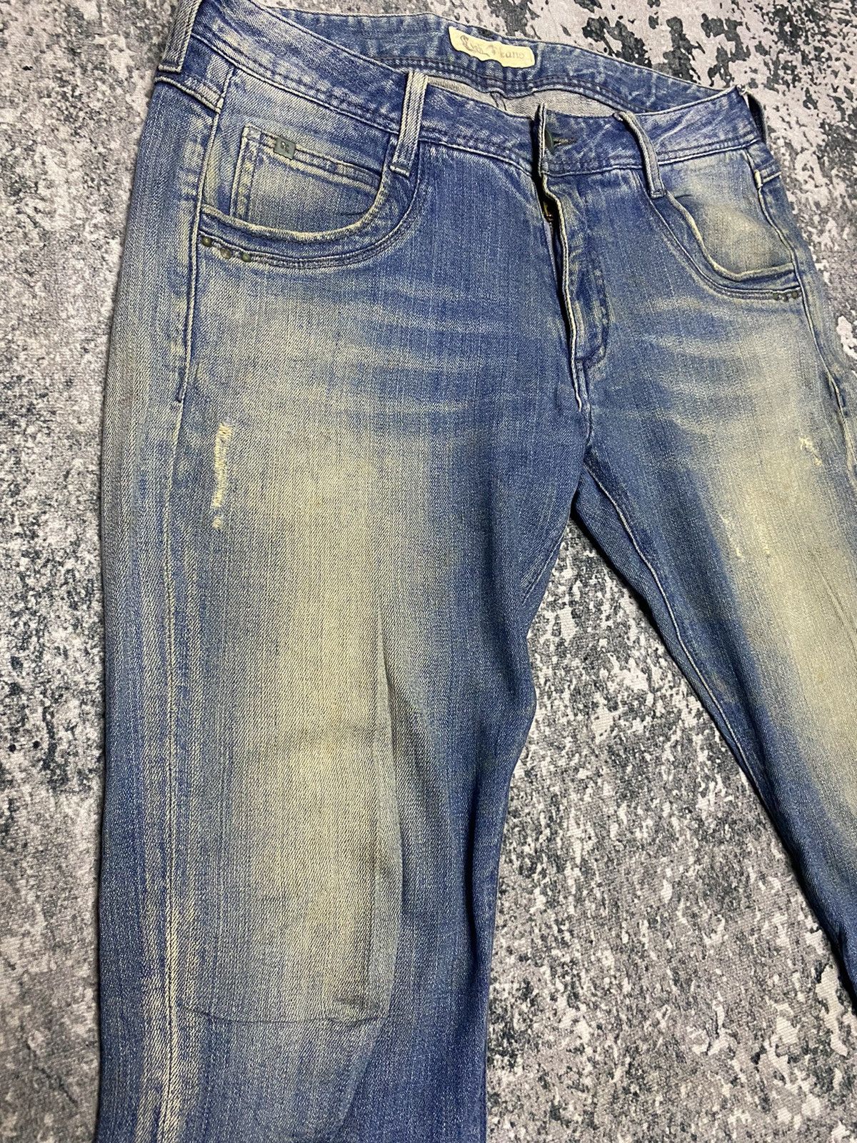Japanese Brand Japanese Brand Cook Jeans Distressed Denim Jeans Size US 34 / EU 50 - 7 Thumbnail