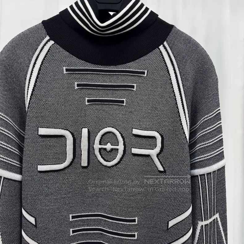 Dior Dior Kongshanji co-branded embroidered letter knitted long Size US L / EU 52-54 / 3 - 3 Thumbnail