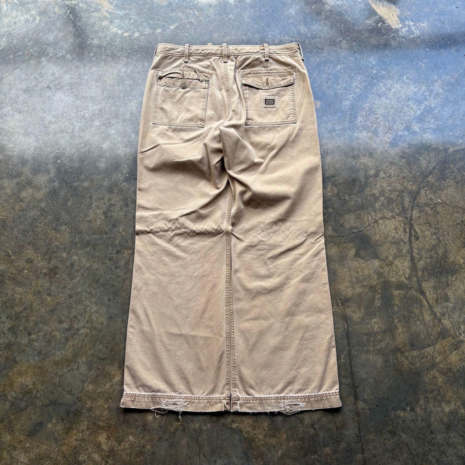 Abercrombie & Fitch Rare Vintage Abercrombie Baggy Military Style Pants Size US 36 / EU 52 - 1 Thumbnail