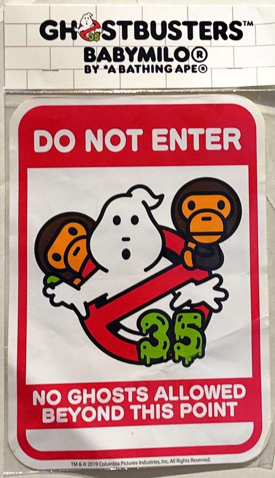 Bape BAPE x Baby Milo x Ghostbusters 35th Anniversary Sticker Size ONE SIZE - 3 Thumbnail