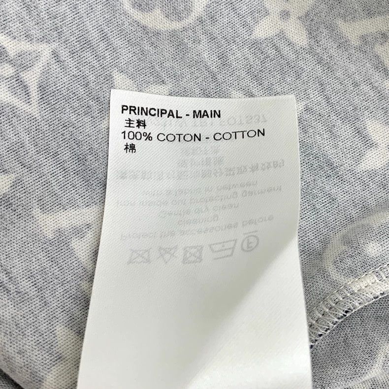 Louis Vuitton Louis Vuitton 23 black logo full print chain cotton crew n Size S / US 4 / IT 40 - 7 Thumbnail