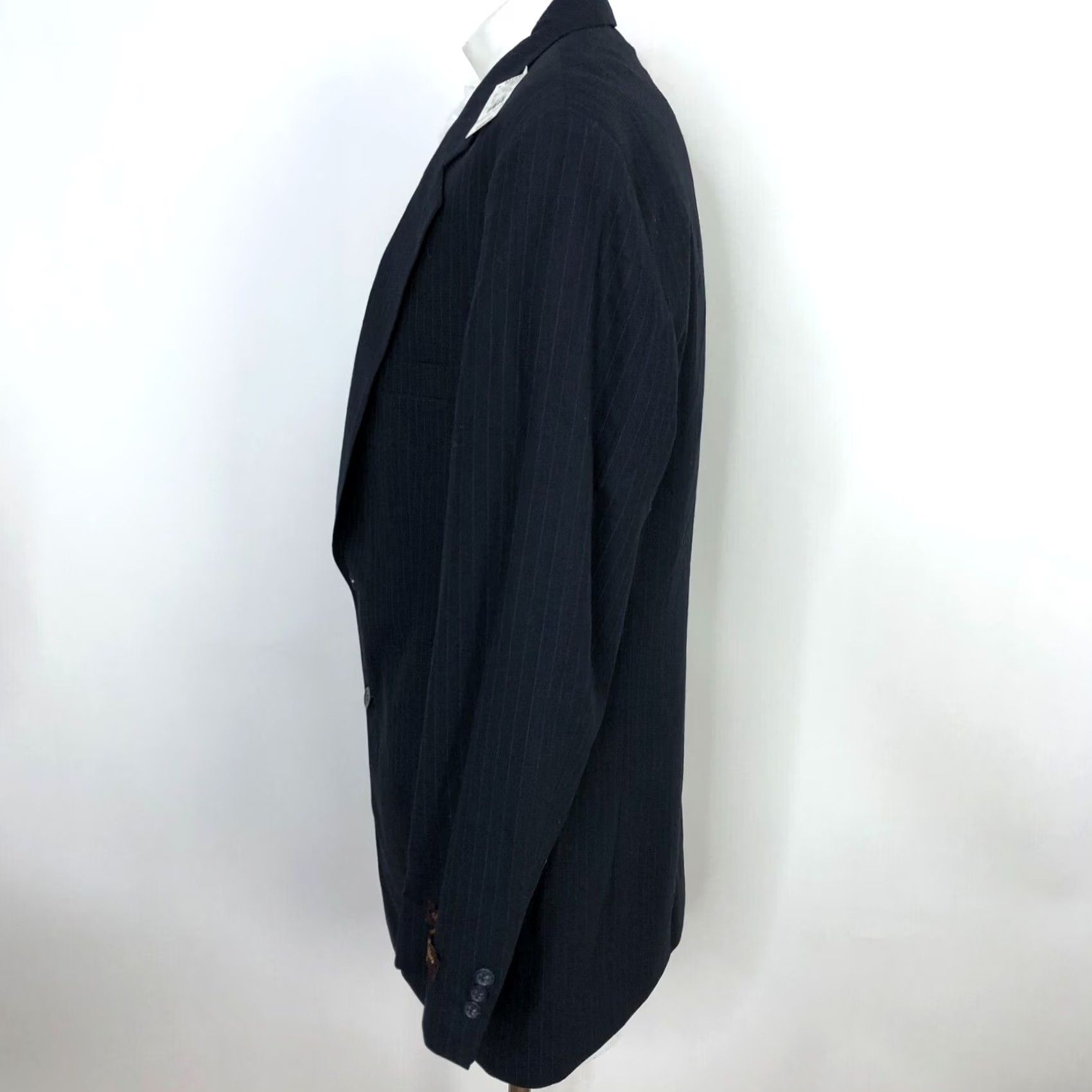 Brooks Brothers Brooks Brothers Suit Jacket Navy Blue 100% Wool Two-Button Big & Tall 46L Men's Regular Coat/Vestless? Size US S / EU 44-46 / 1 - 4 Thumbnail