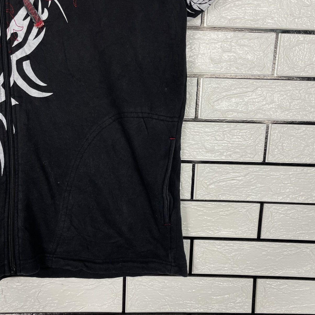 Japanese Brand M. Board Dragon Sukajan Short Sleeve Hoodie Size US M / EU 48-50 / 2 - 4 Thumbnail