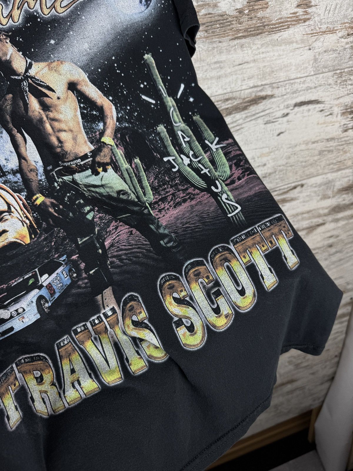 Band Tees × Rap Tees × Travis Scott Mens Vintage Travis Scott T-shirt rare tee rap size M Size US M / EU 48-50 / 2 - 6 Thumbnail