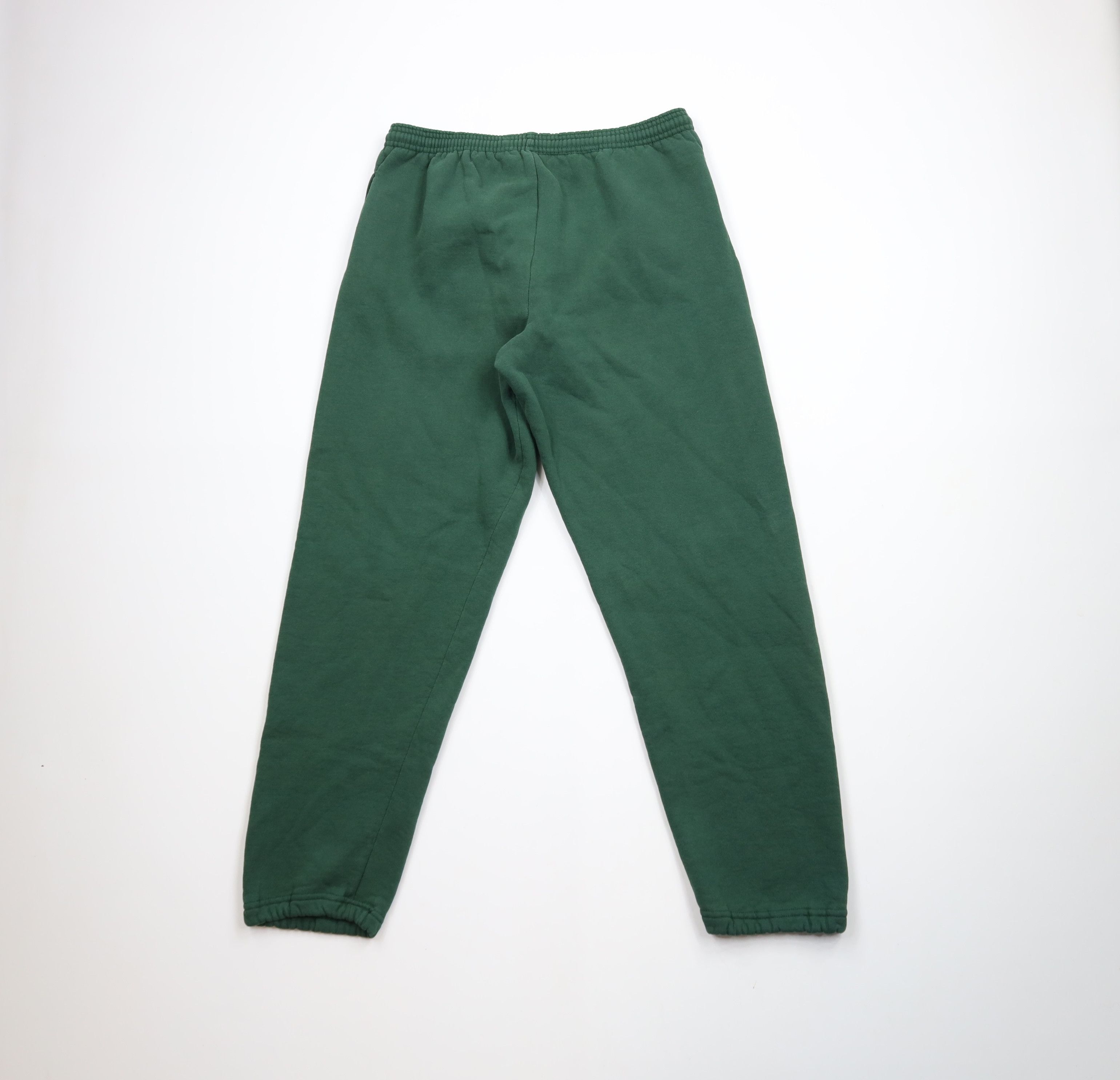 Vintage Vintage 90s Streetwear Heavyweight Sweatpants Green USA Size US 36 / EU 52 - 12 Thumbnail