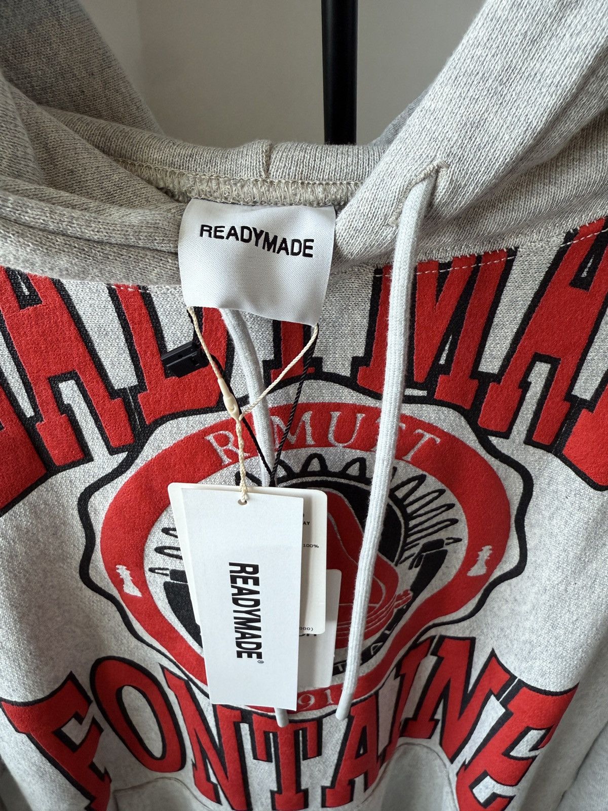 READYMADE Readymade Collegiate Fontaine Hoodie Size US S / EU 44-46 / 1 - 5 Thumbnail