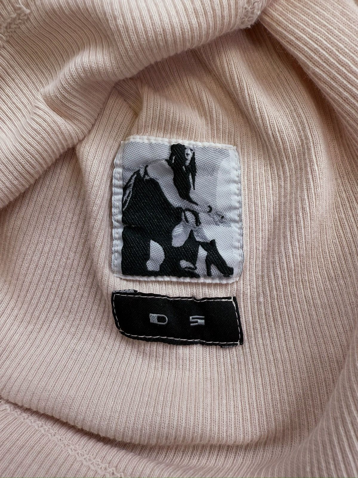 Rick Owens AW16 Rick Owens Ribbed V-Neck Long Sleeve Shirt Size US S / EU 44-46 / 1 - 4 Thumbnail