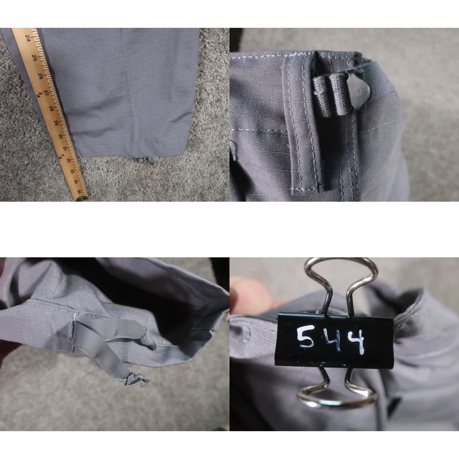 Vintage VINTAGE: No (omit) Tru Spec Cargo Pants Mens XL Gray Tactical RipStop Adjustable Waist & Inseam Size US 36 / EU 52 - 8 Thumbnail