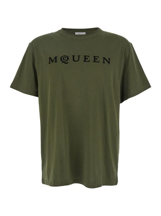 Alexander McQueen ALEXANDER MCQUEEN Men Tops 828420QTADD0308 Green Size US XL / EU 56 / 4 - 1 Thumbnail