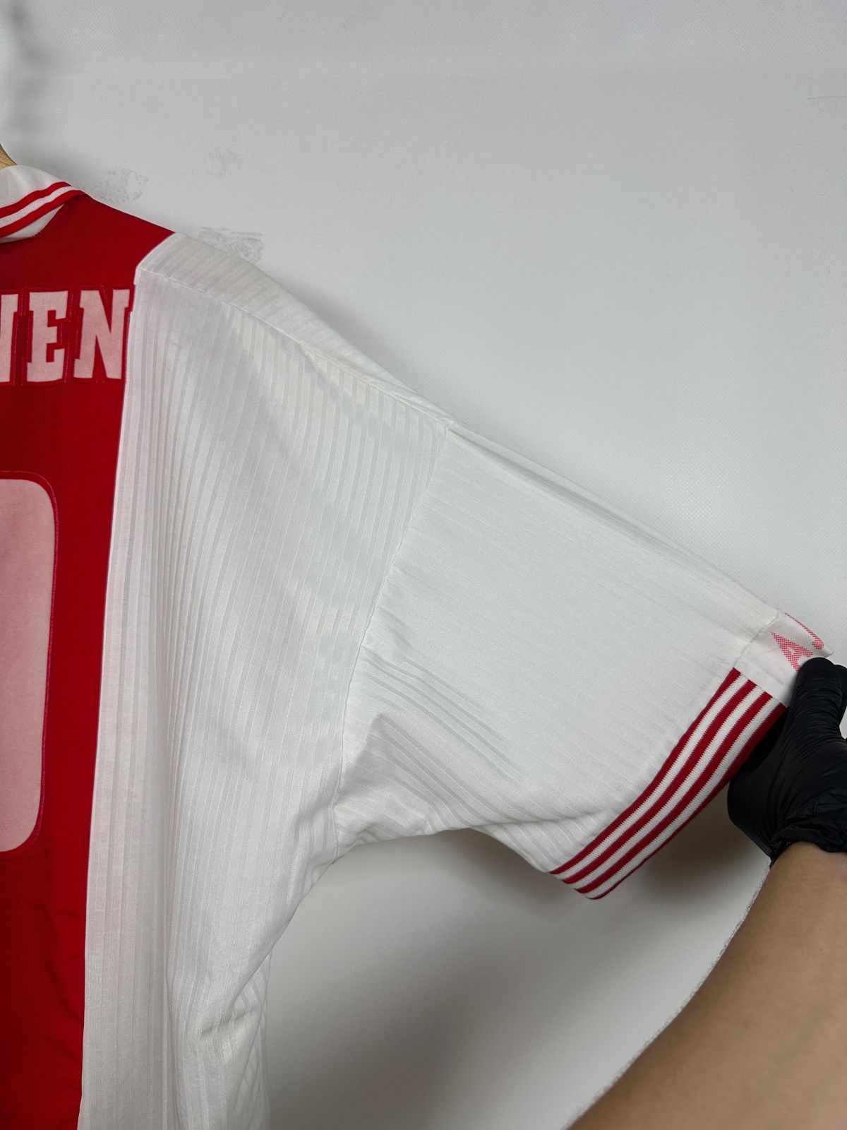 Umbro 1997 Umbro Ajax Amsterdam Litmanen #10 Vintage Soccer Jersey Size US XXL / EU 58 / 5 - 18 Thumbnail