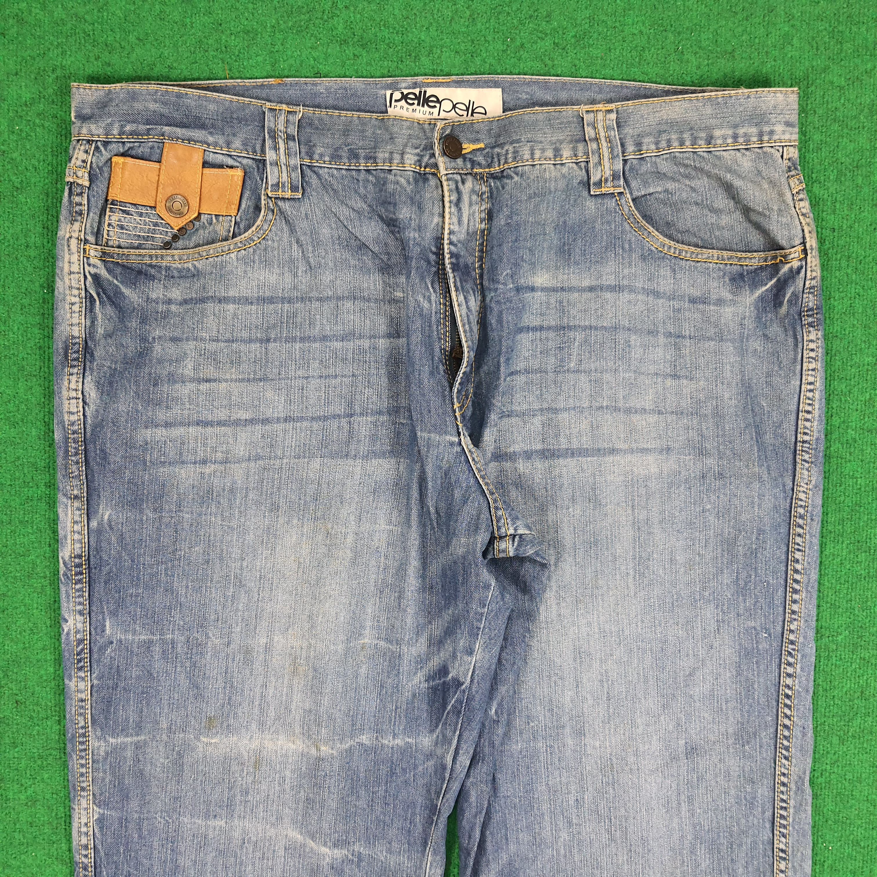 Pelle Pelle × Vintage Vintage Pelle Pelle Urban Designer Jeans Size US 42 / EU 58 - 6 Thumbnail