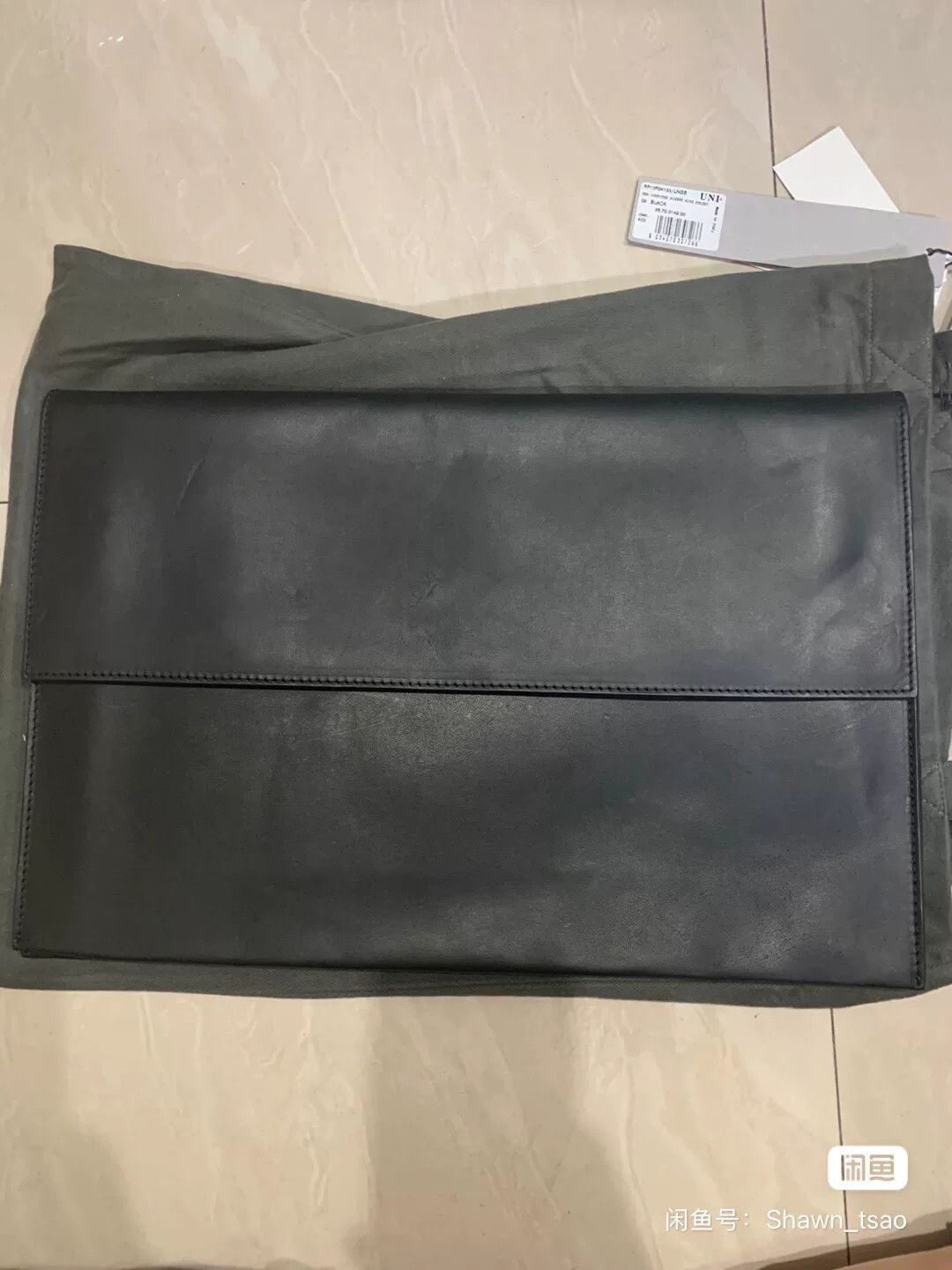 Rick Owens Rick Owens 13fw Leather Large Clutch Size ONE SIZE - 1 Thumbnail
