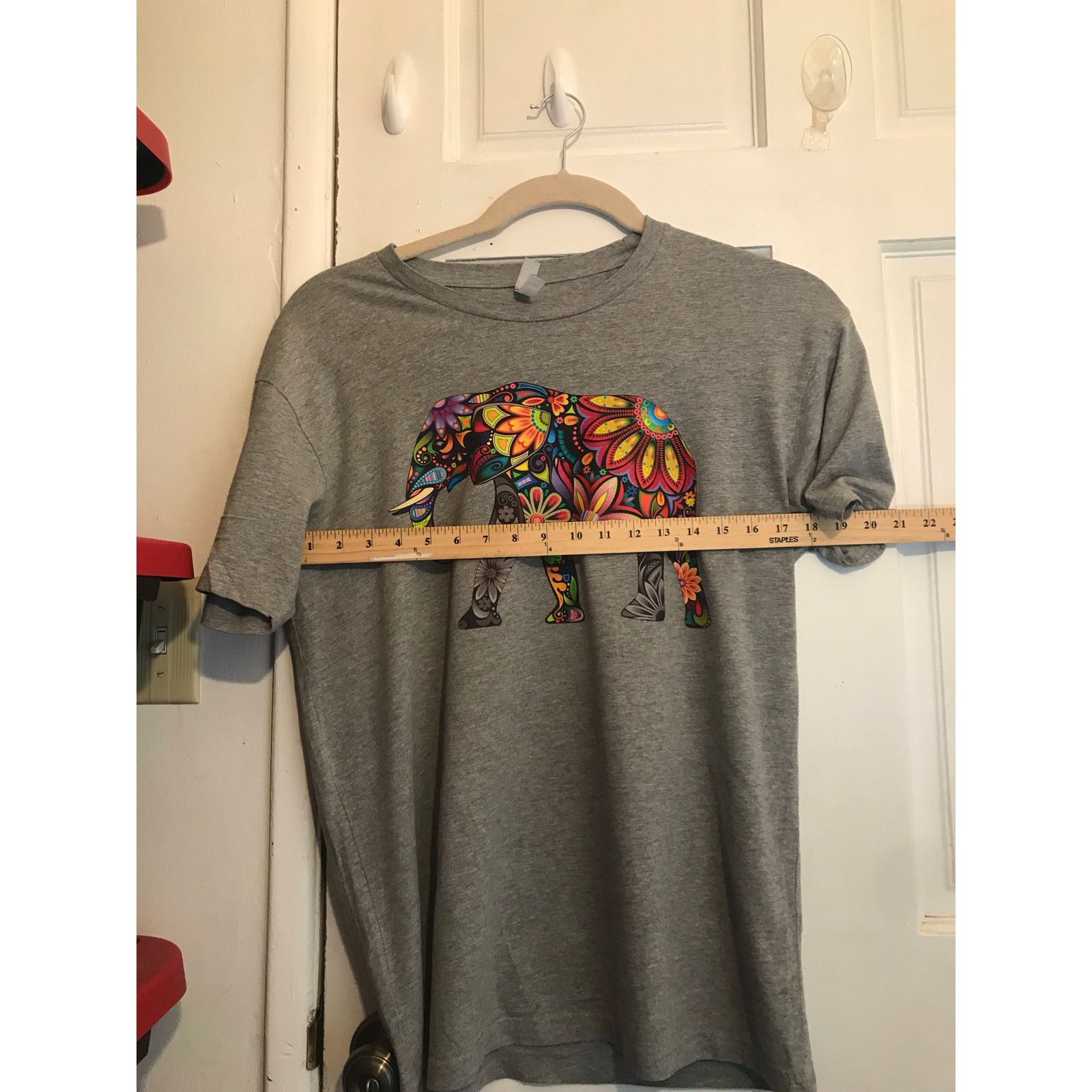 Old Navy COTTON HERITAGE T-Shirt Men's L Gray Short Sleeved Size US L / EU 52-54 / 3 - 6 Thumbnail