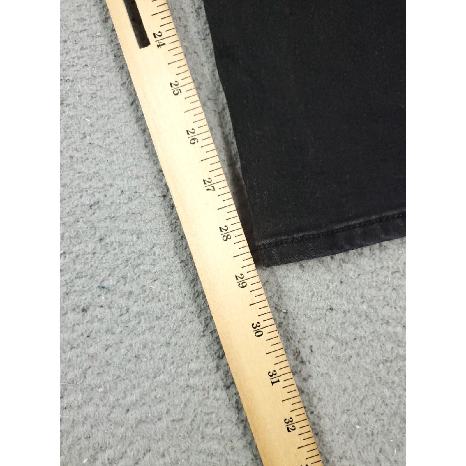 Levi's Levi's Jeans Women's Straight Denim Pants Size 34x28 Black Regular Fit 5-Pocket Classic Size 24" / US 00 / IT 34 - 5 Thumbnail