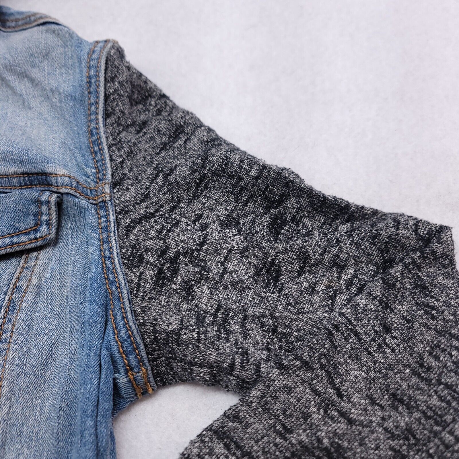 Mossimo Mossimo Supply Co Button Up Denim Hoodie Womens Size M Gray Size M / US 6-8 / IT 42-44 - 5 Thumbnail