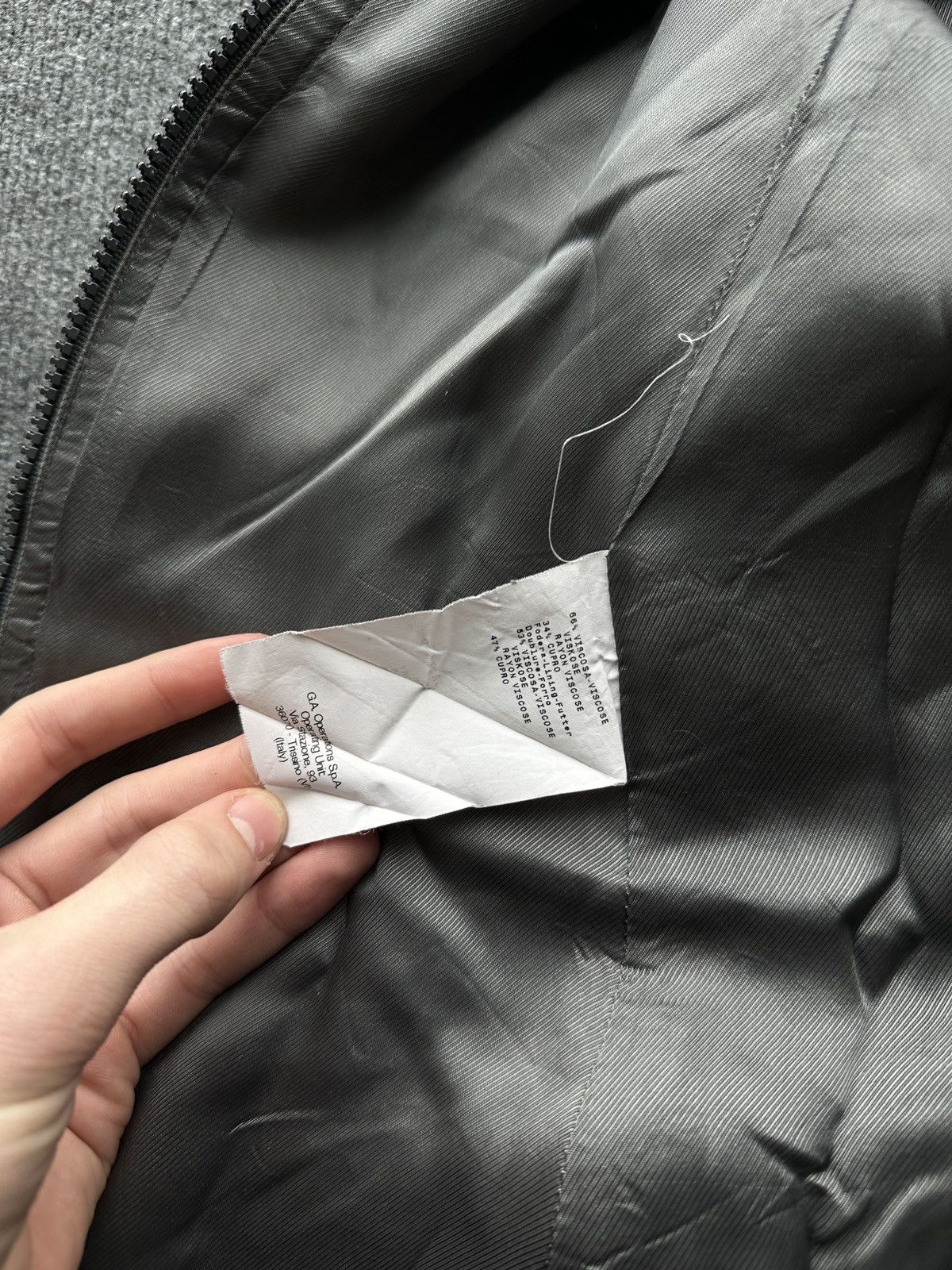 Armani ARMANI JEANS 🚨 GRAY ZIP DRESS LUXURY OLD MONEY WOMEN Size XS / US 0-2 / IT 36-38 - 10 Thumbnail